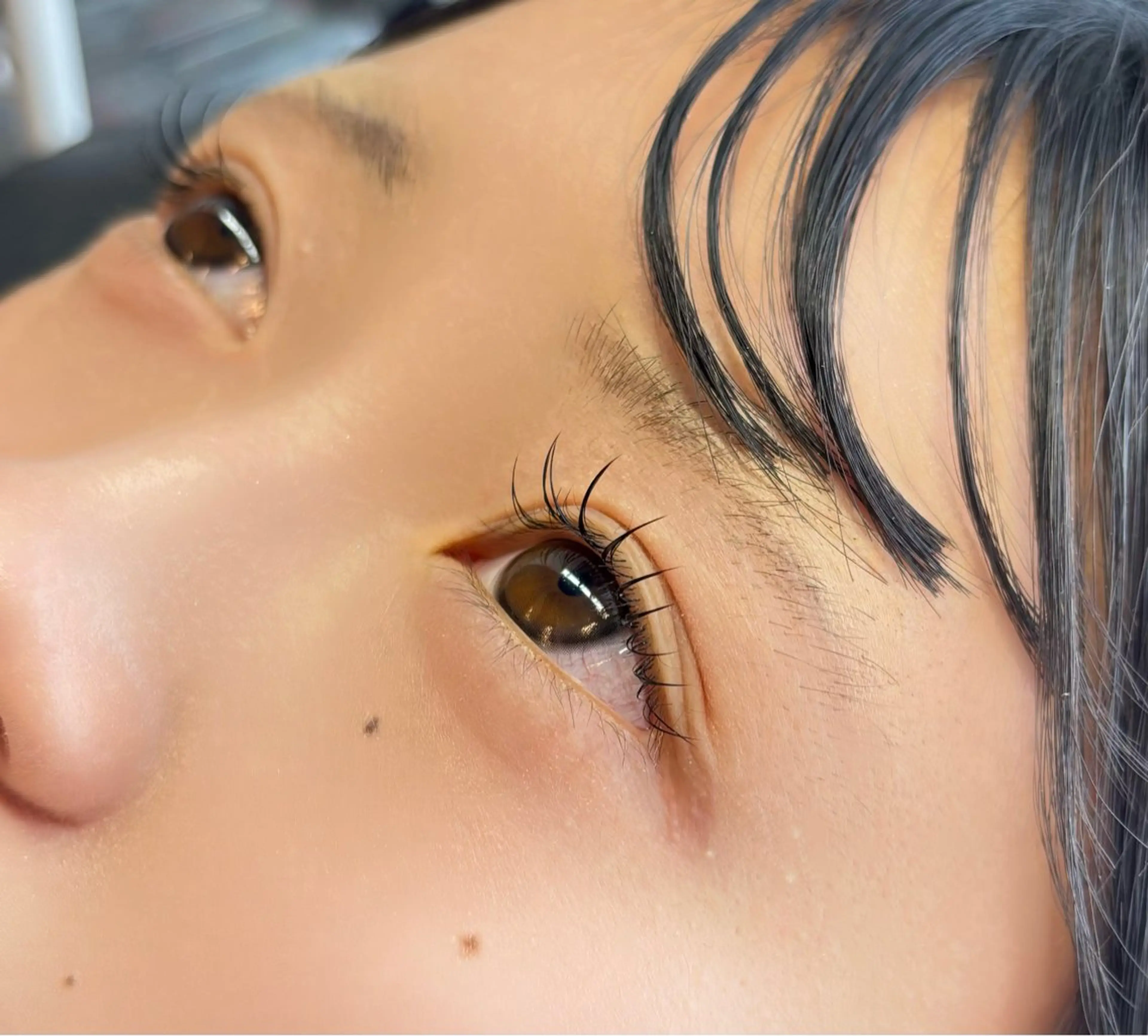 フラットラッシュ120本　まつ毛コーティング付きの写真