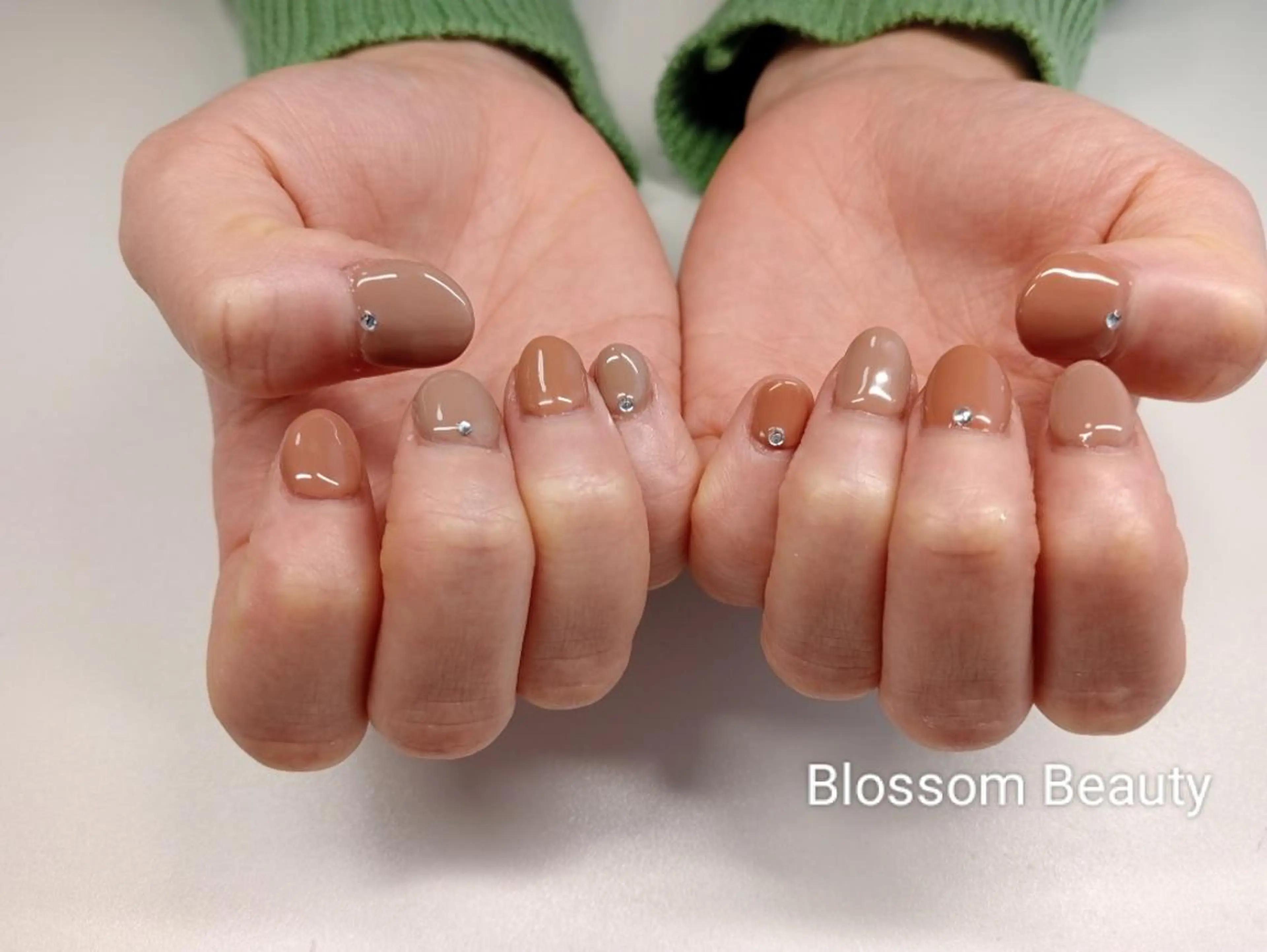 ネイル シンプルネイル Blossom Beauty eriのネイルデザイン