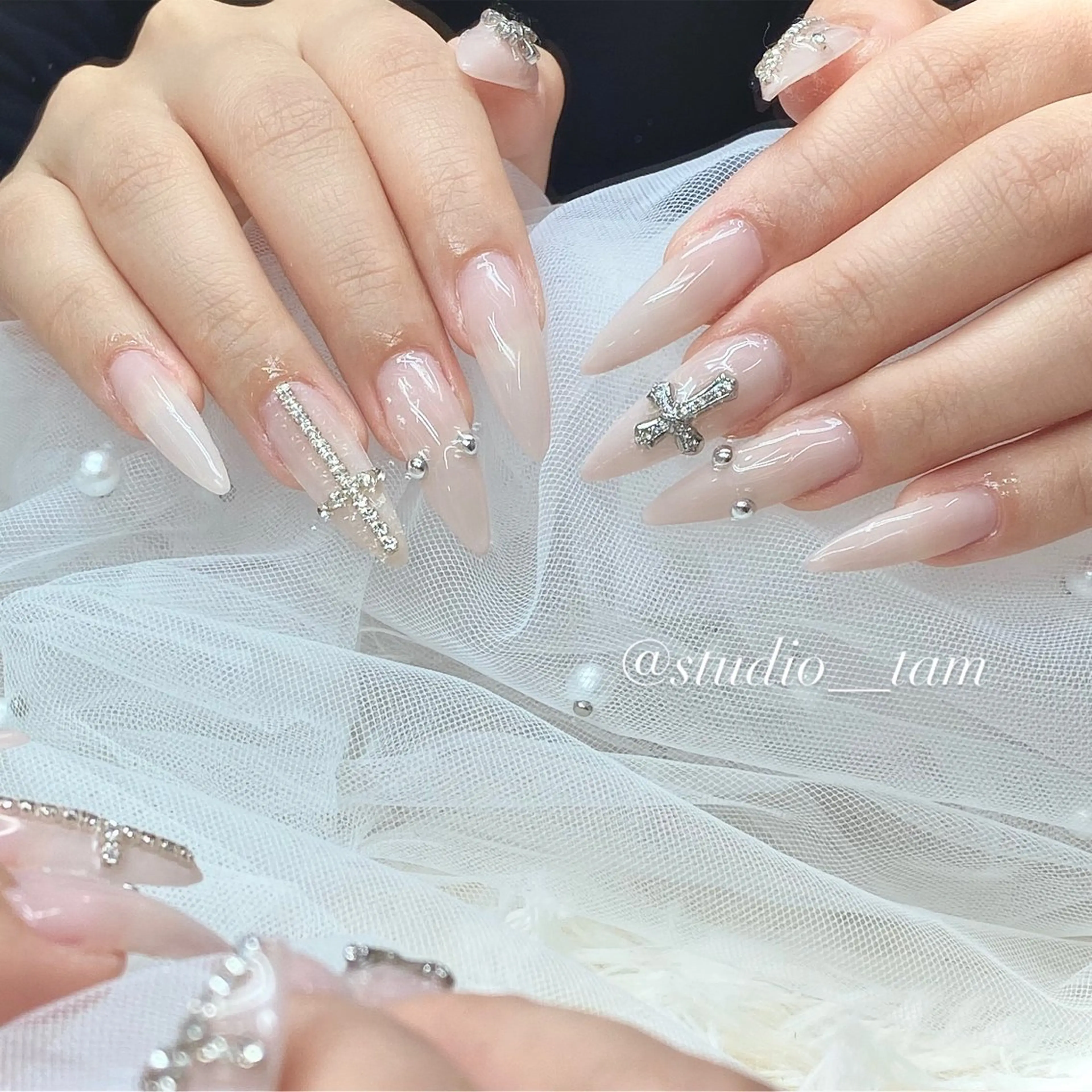 キッズ ネイル アートネイル 韓国ネイル 持ち込み ワンホンネイル studio tam 髙橋彩夏のネイルデザイン