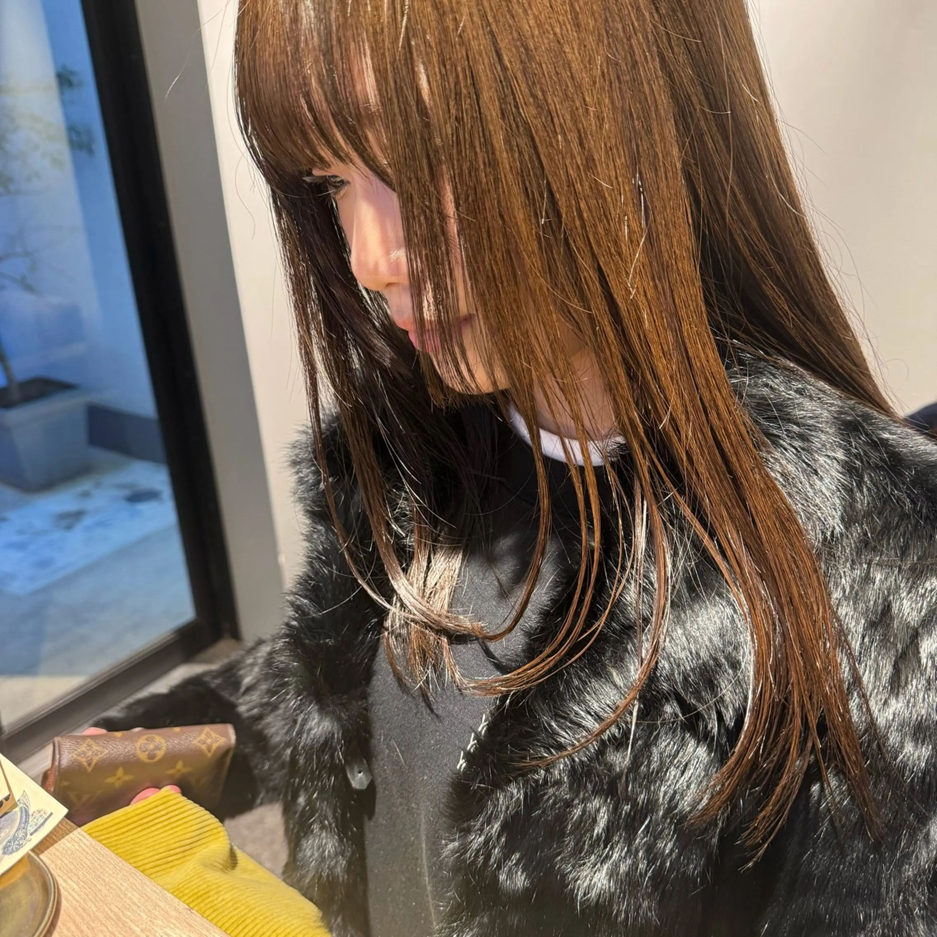 ロング 髪質改善 縮毛矯正 カット ヘアカラー トリートメント OAK 中目黒のヘアスタイル