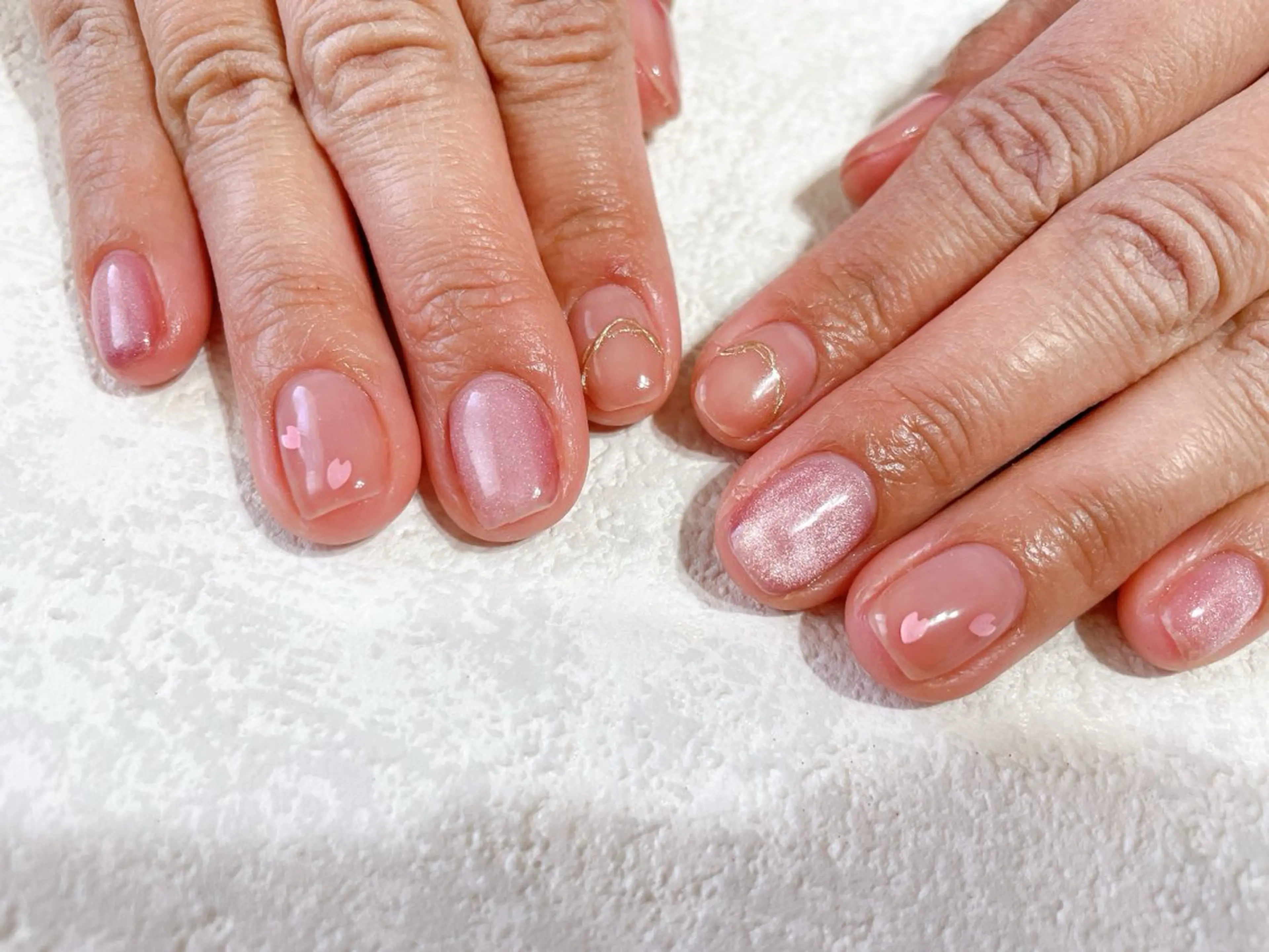 ネイル ジェルネイル メンズネイル パラジェル 春ネイル ワンホンネイル ハンドネイル kikinail 溝の口のネイルデザイン