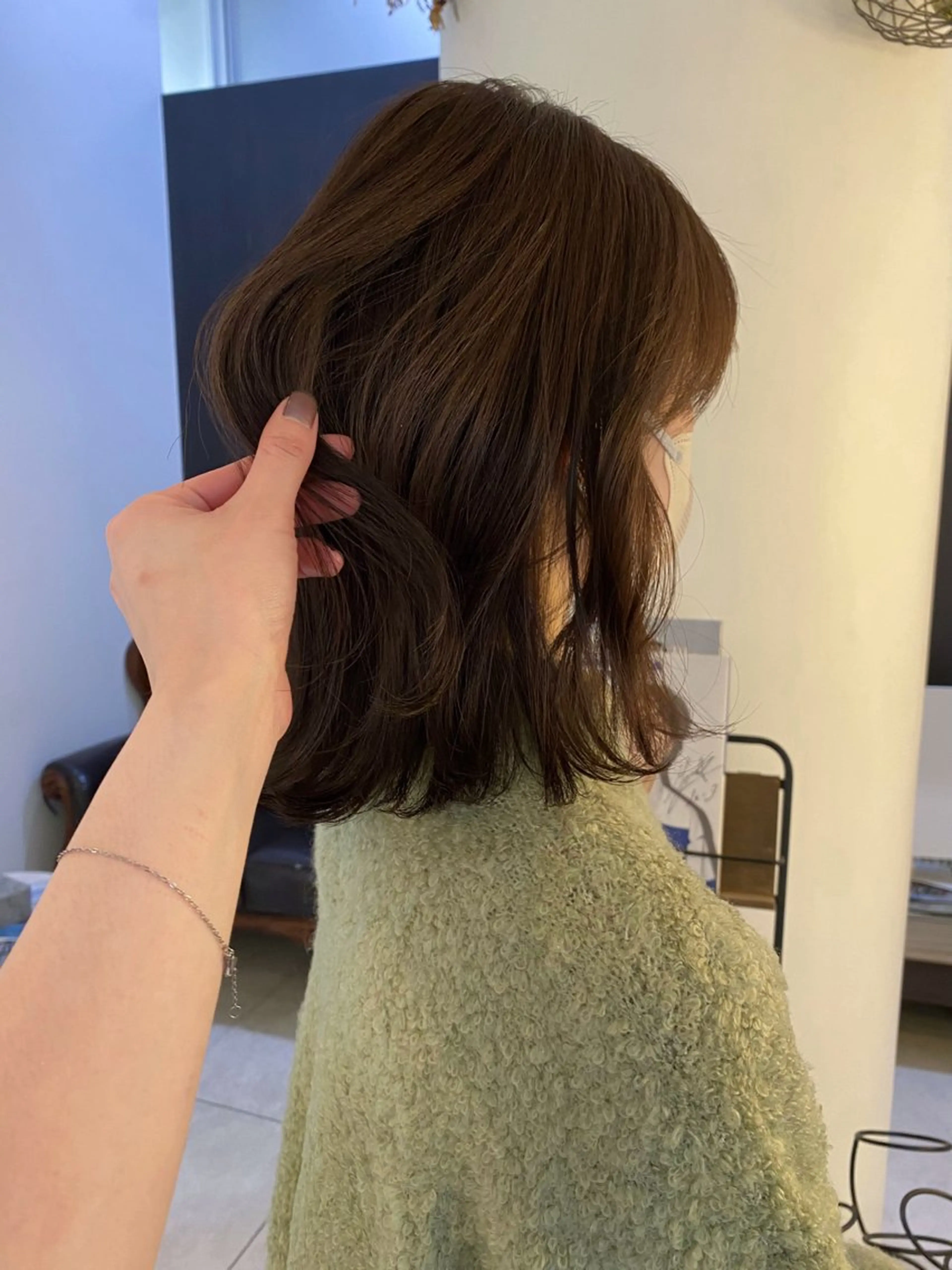 ミディアム カラー カット ヘアカラー トリートメント mai / linoah˚✧のヘアスタイル