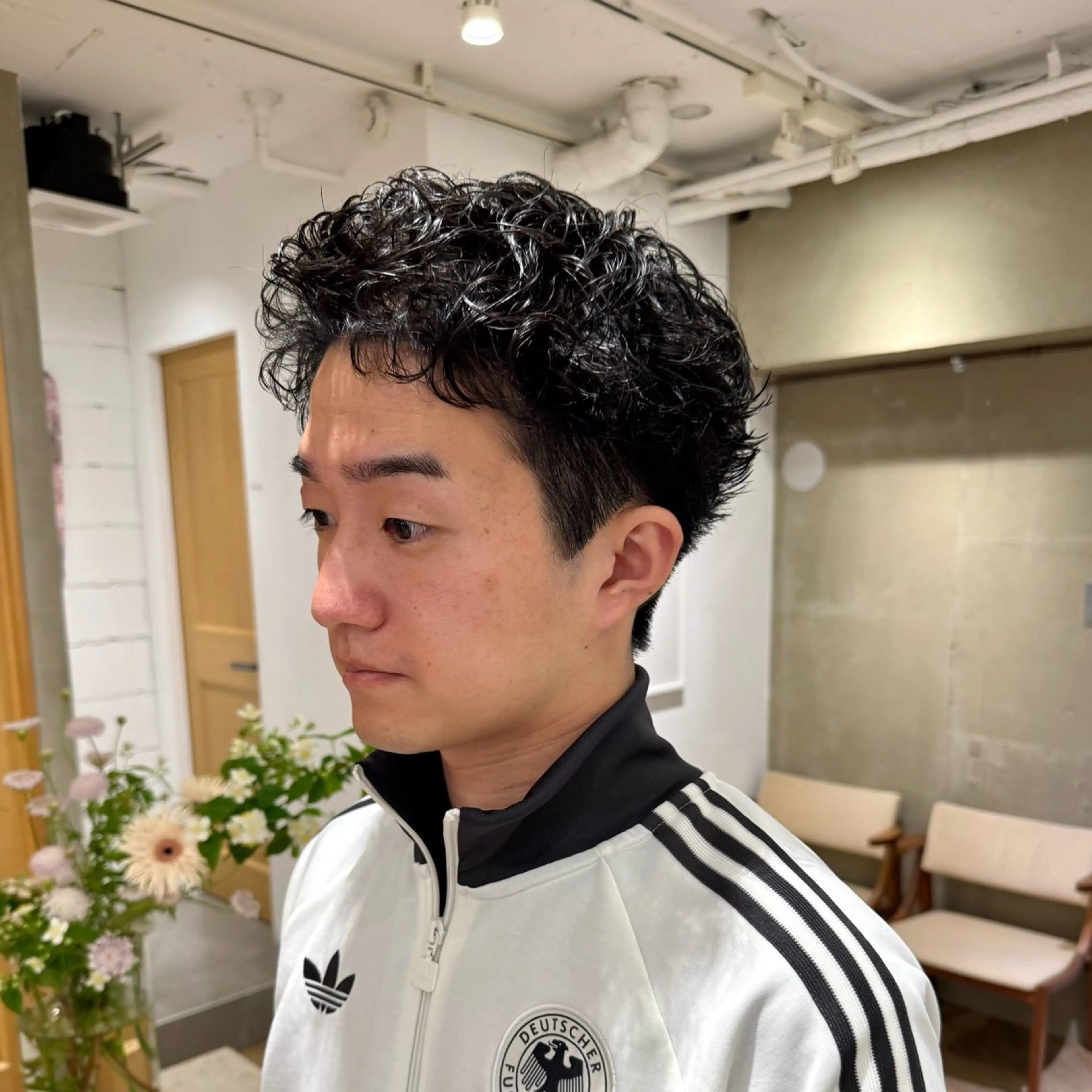 ショート パーマ ショートヘア ニュアンスパーマ カット パーマ シャドウパーマ 田形清流のヘアスタイル