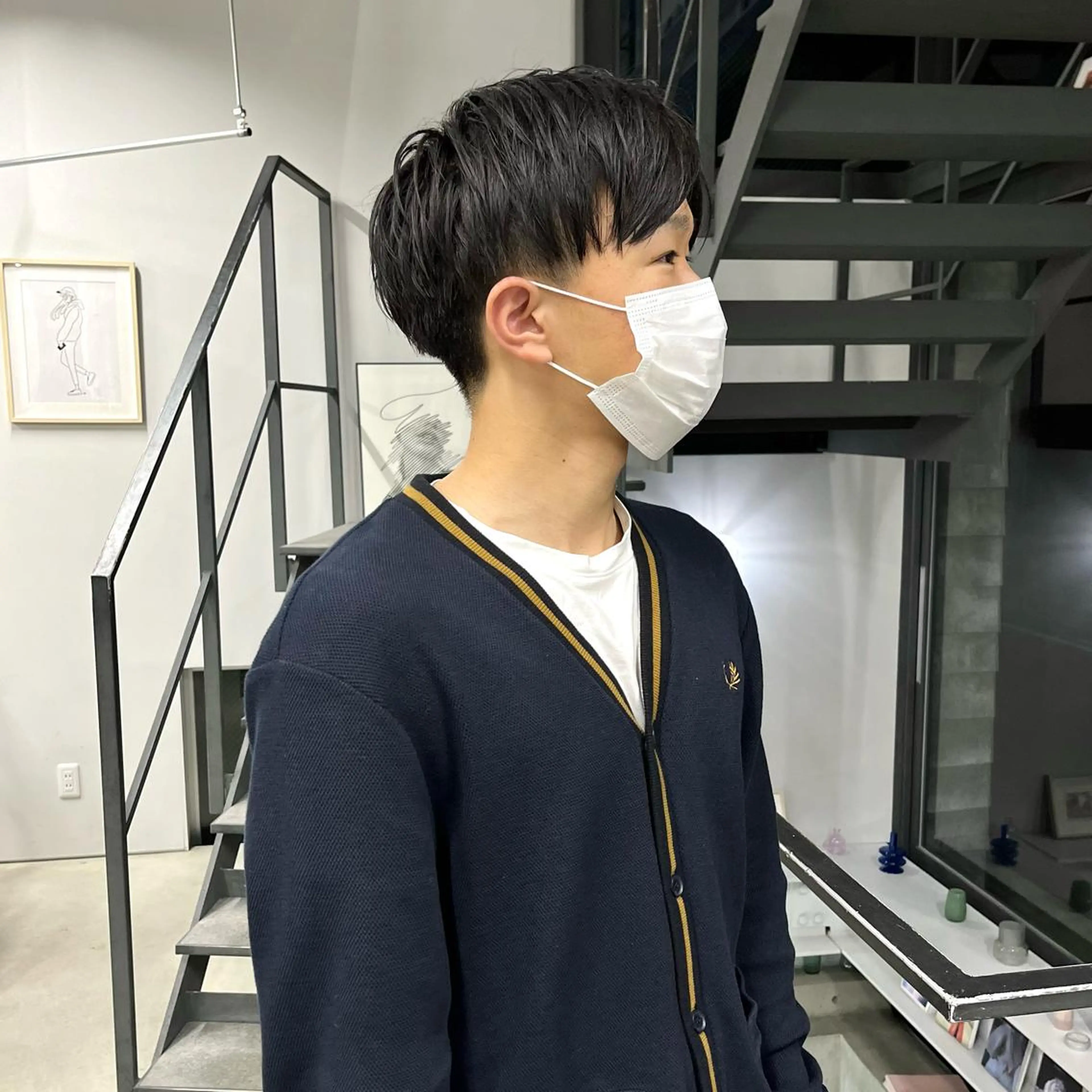 メンズ 刈り上げ 山口 モエのヘアスタイル