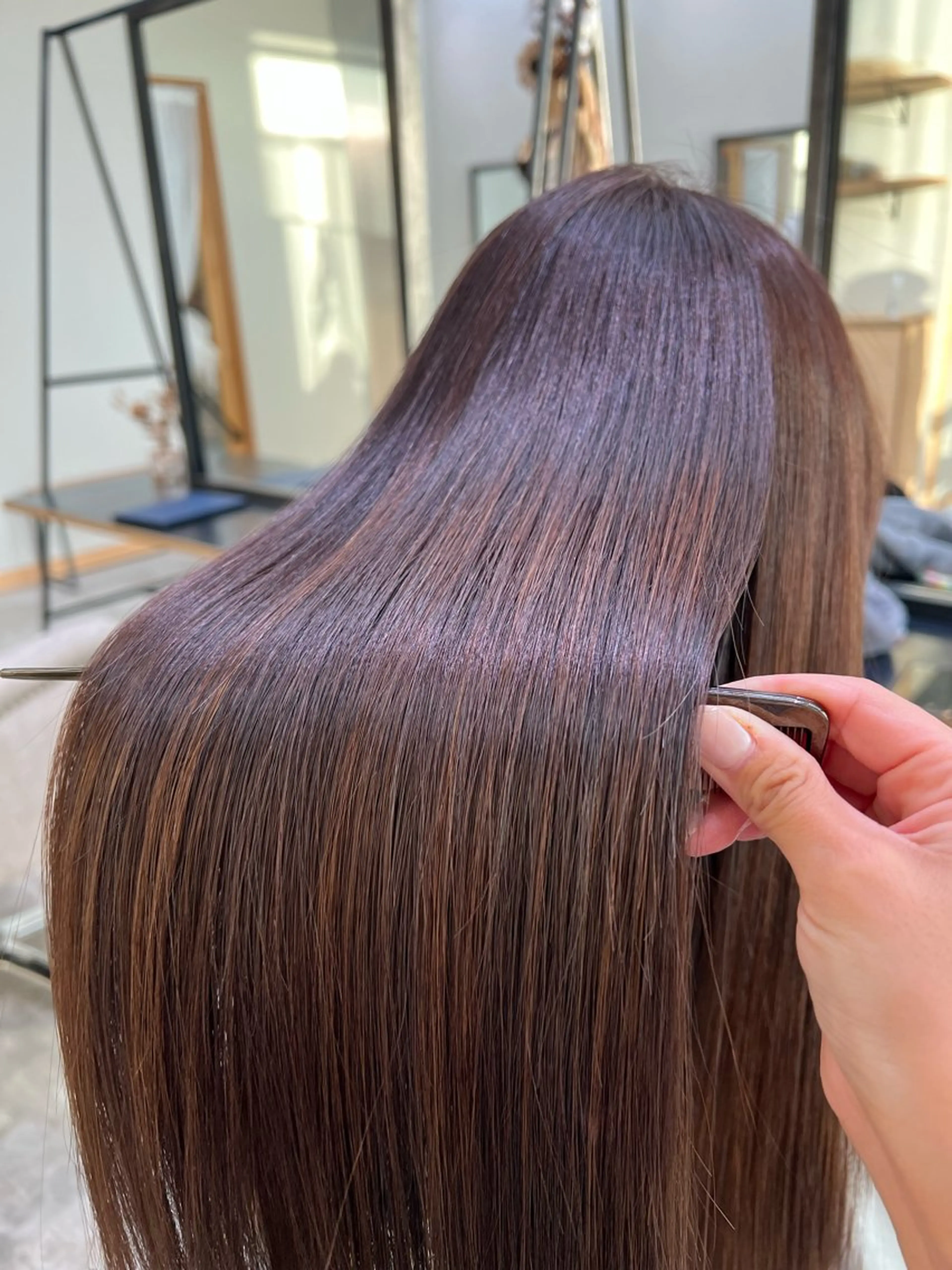 ロング 永谷 嵐士のヘアスタイル