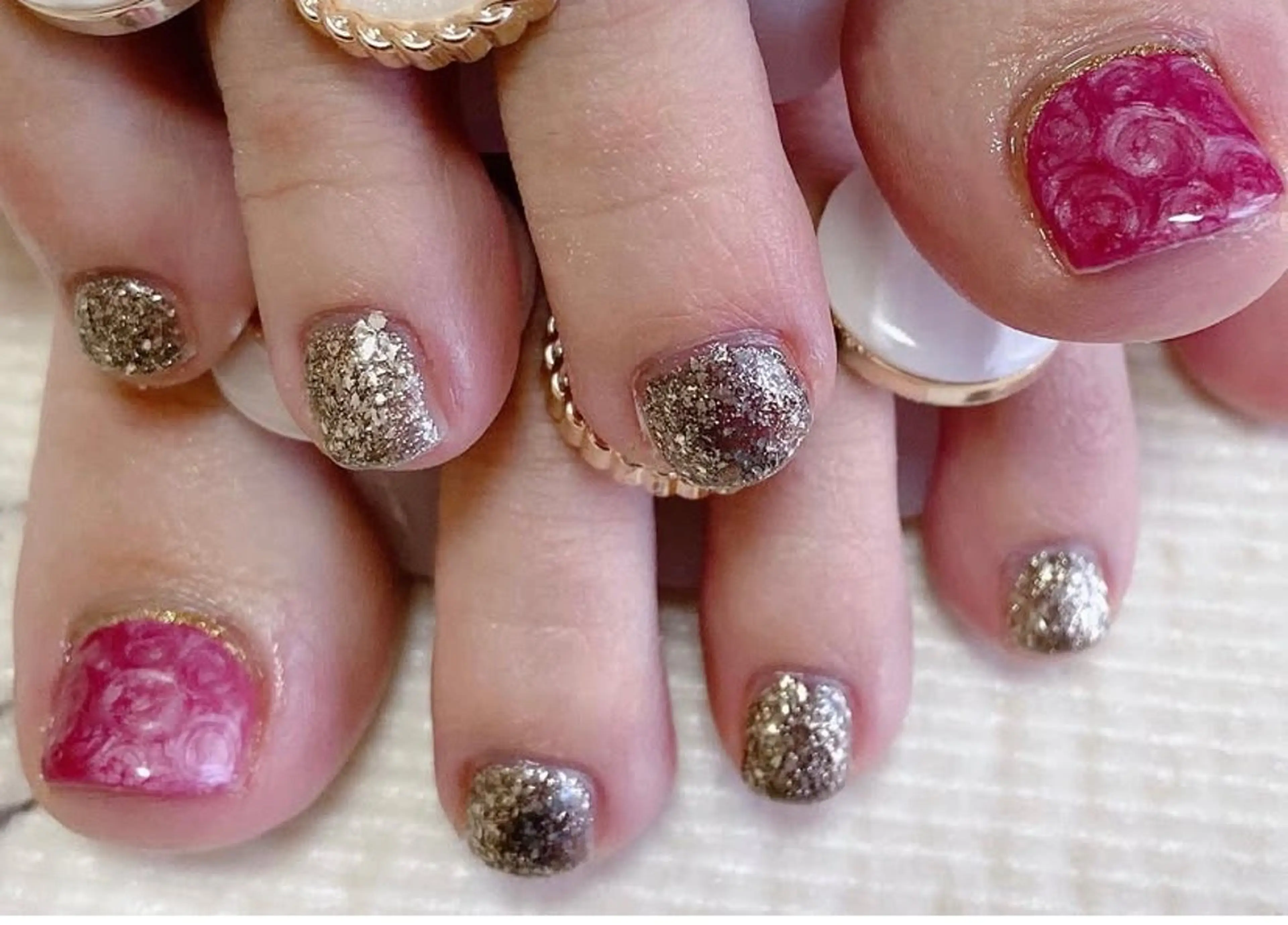 ネイル フットネイル nail salon Berry所属・前田 りかのネイルデザイン