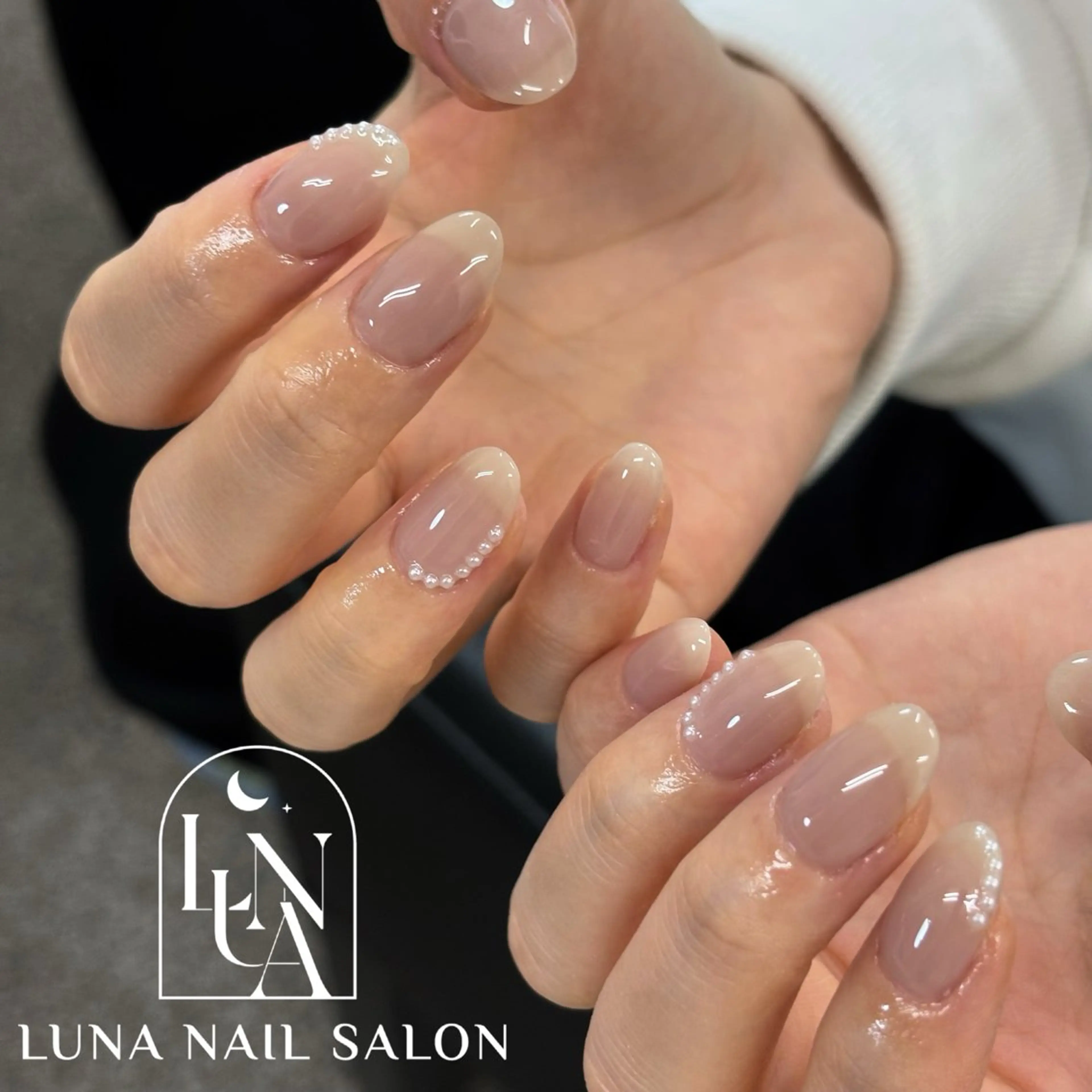 ネイル ハンドネイル ハンドケア LUNA Nail salon💕のネイルデザイン