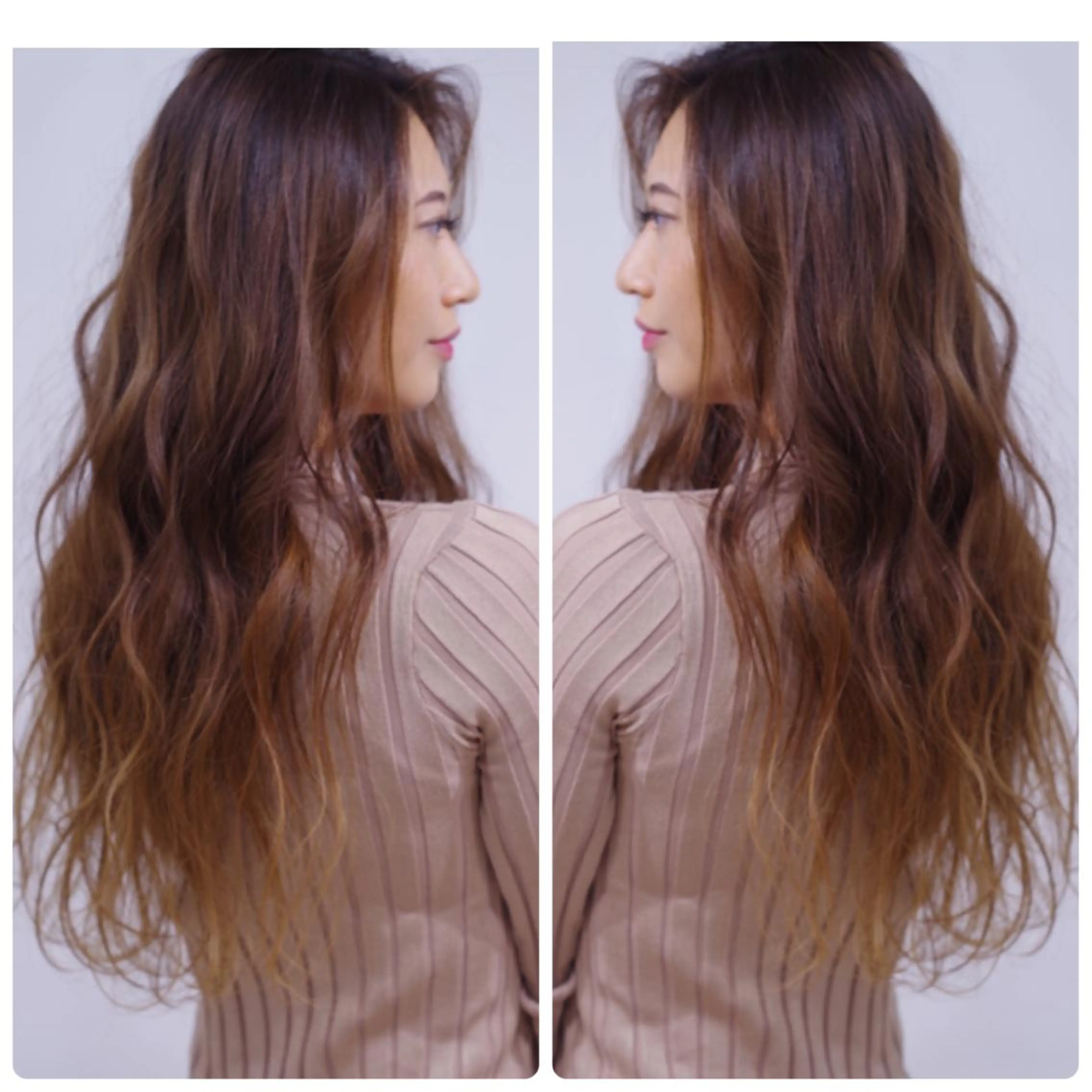 ロング カラー 京都大人女性ショート 徒歩1分/秋山のヘアスタイル