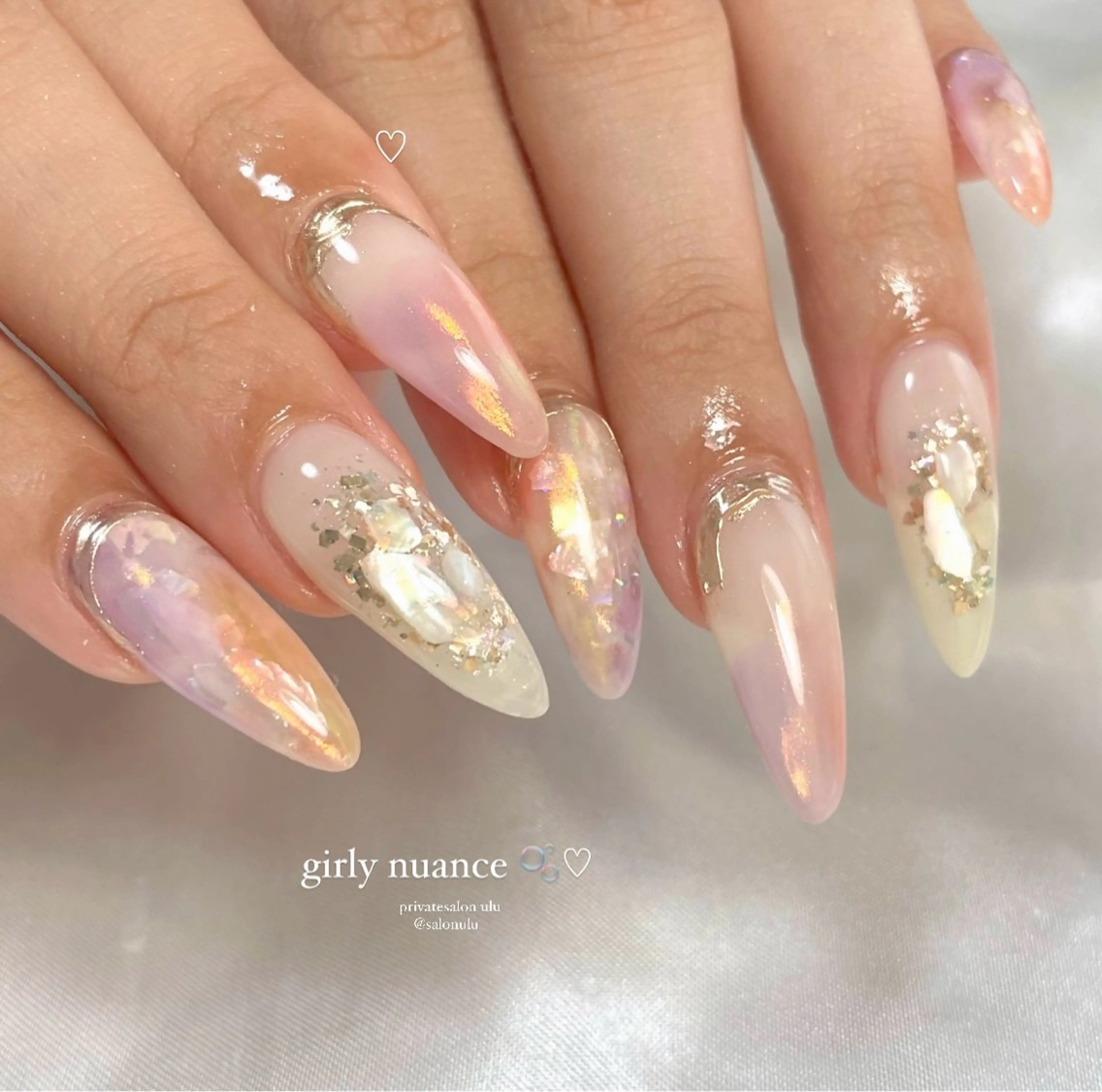 ネイル nailsalon uluのネイルデザイン