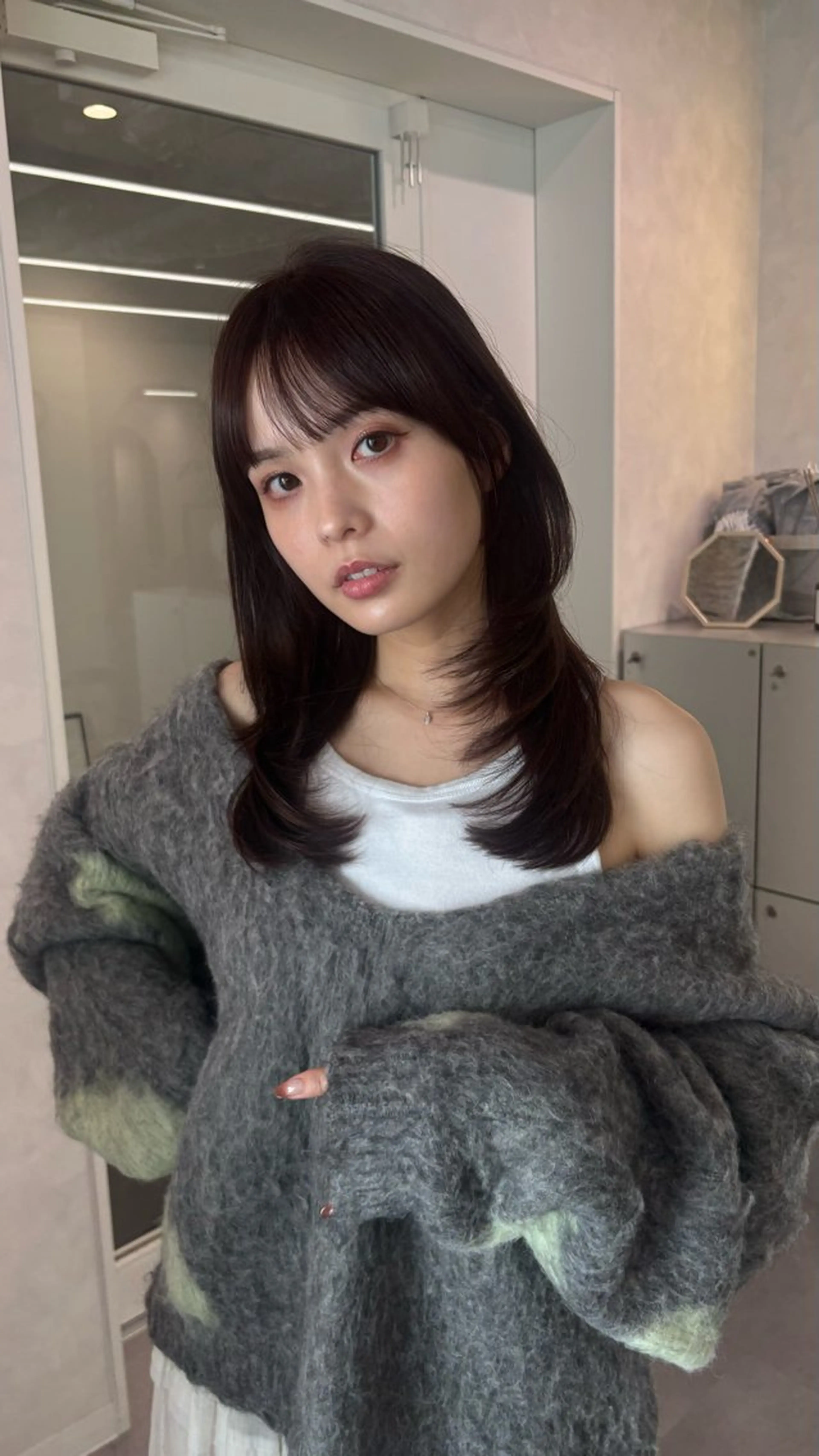 ミディアム 無料カット 募集中🖤/横浜のヘアスタイル