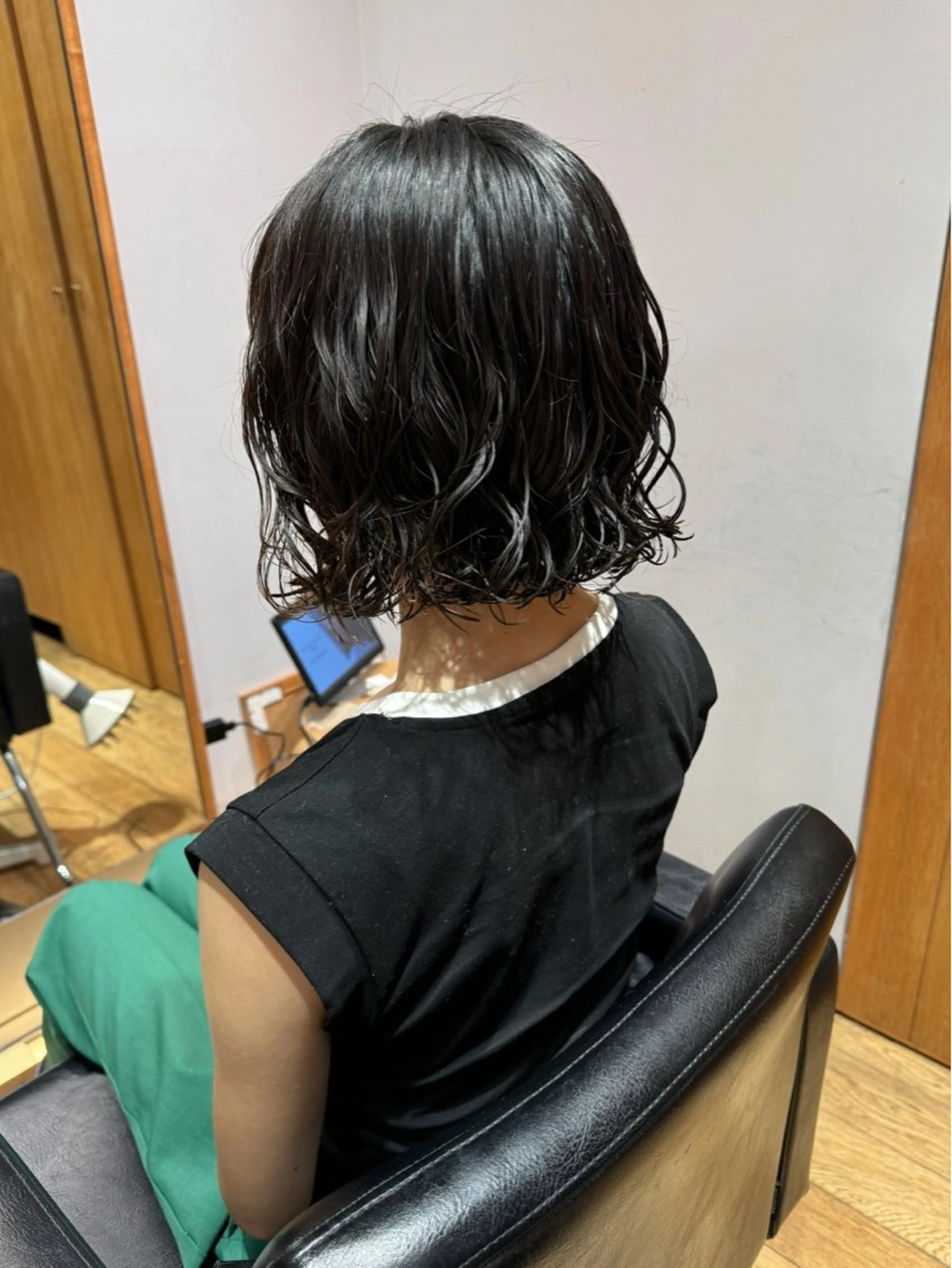 ショート パーマ カット パーマ 大橋 芽衣のヘアスタイル