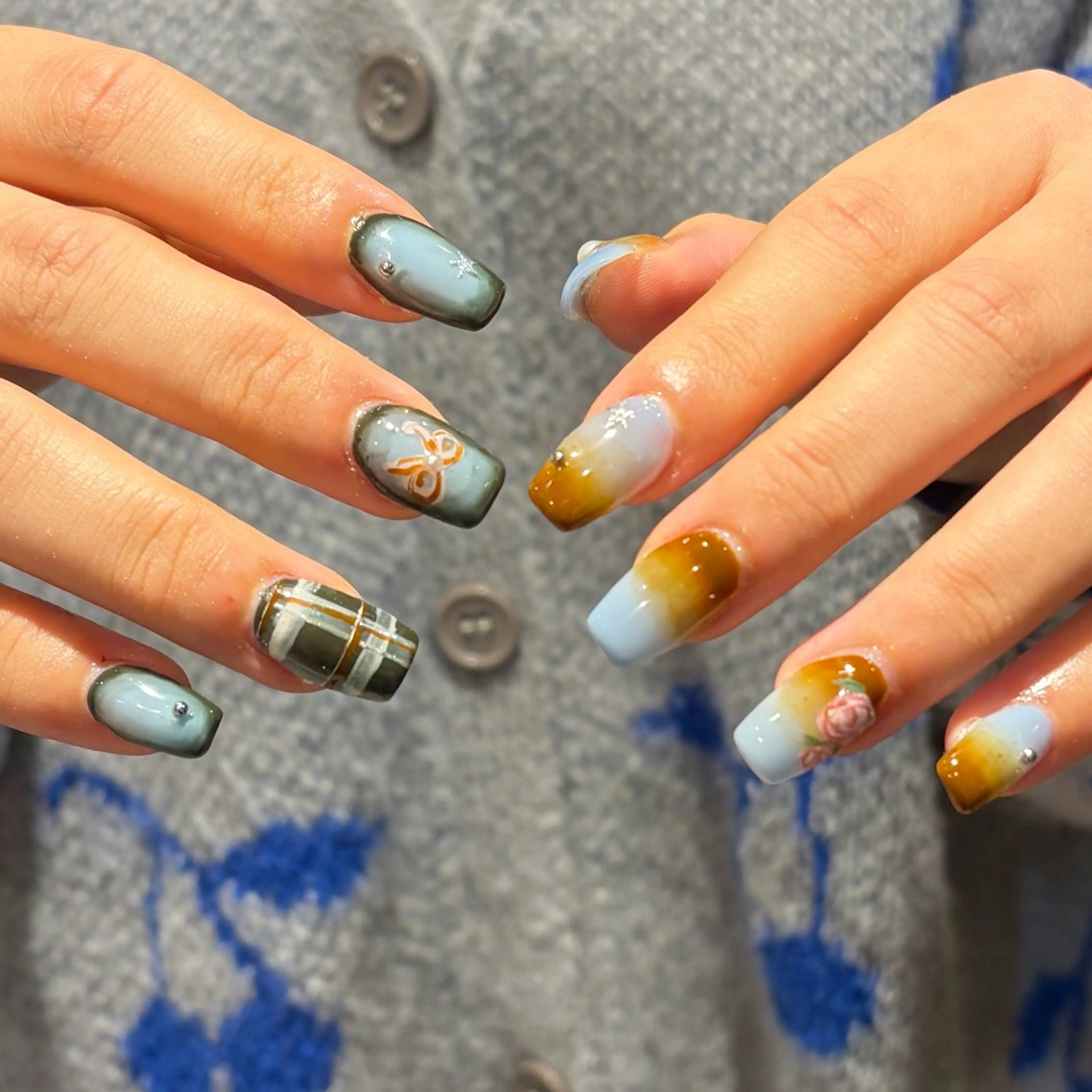 ネイル ハンドネイル レイヤー/nail COCOROのヘアスタイル