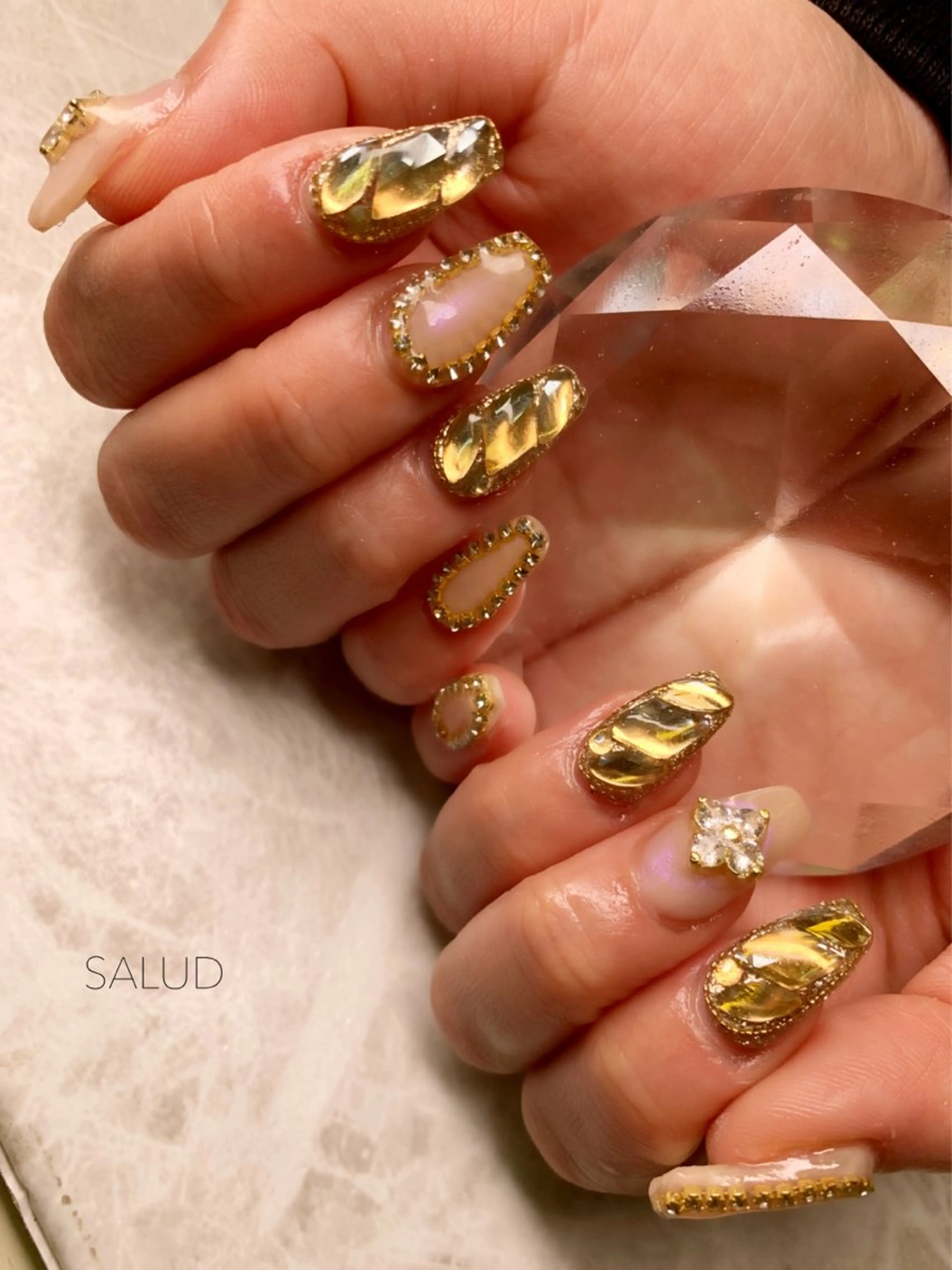 ネイル ハンドネイル Nail Salon SALUDのネイルデザイン