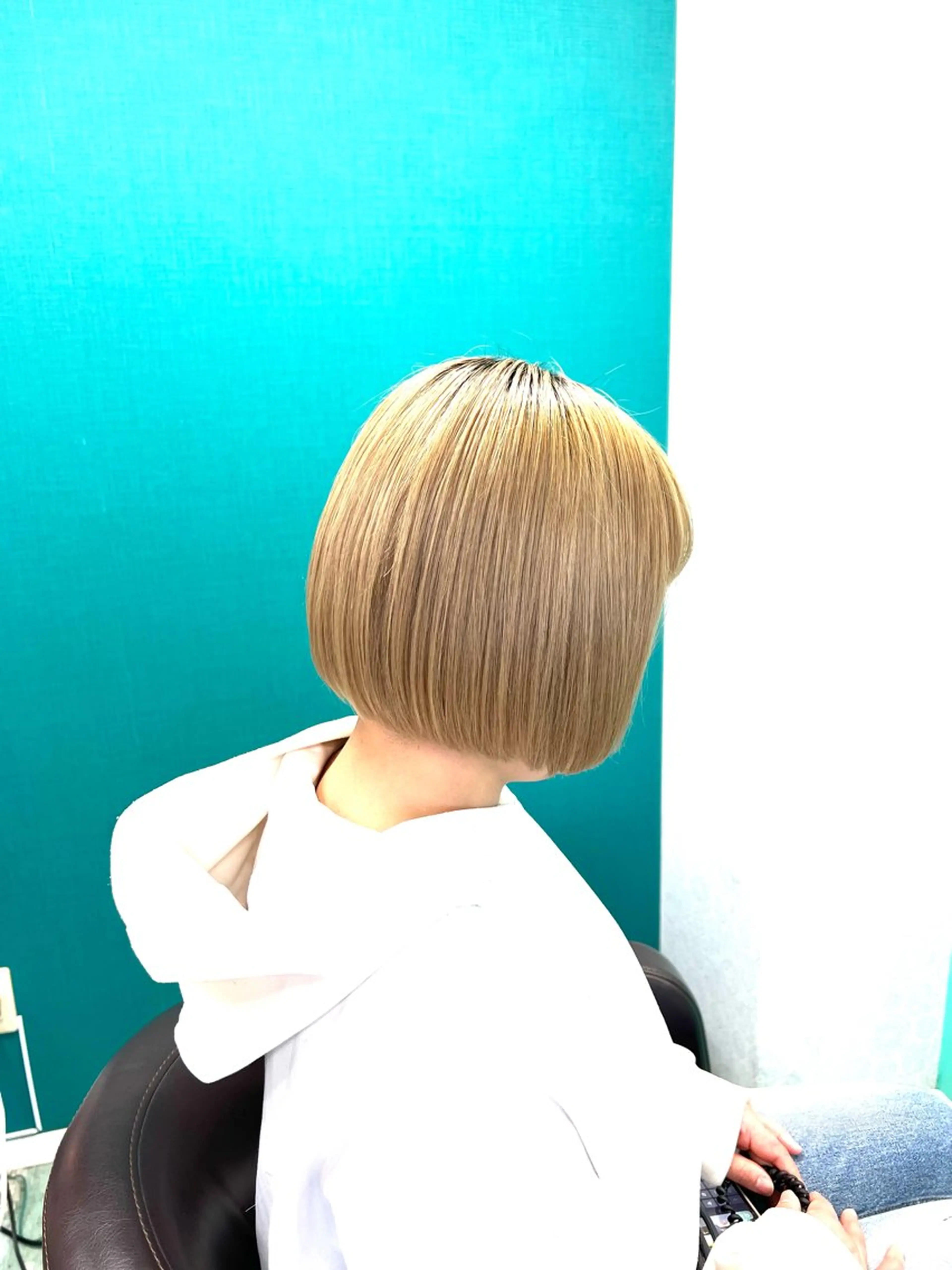 ミディアム ボブ 鈴木 令子のヘアスタイル