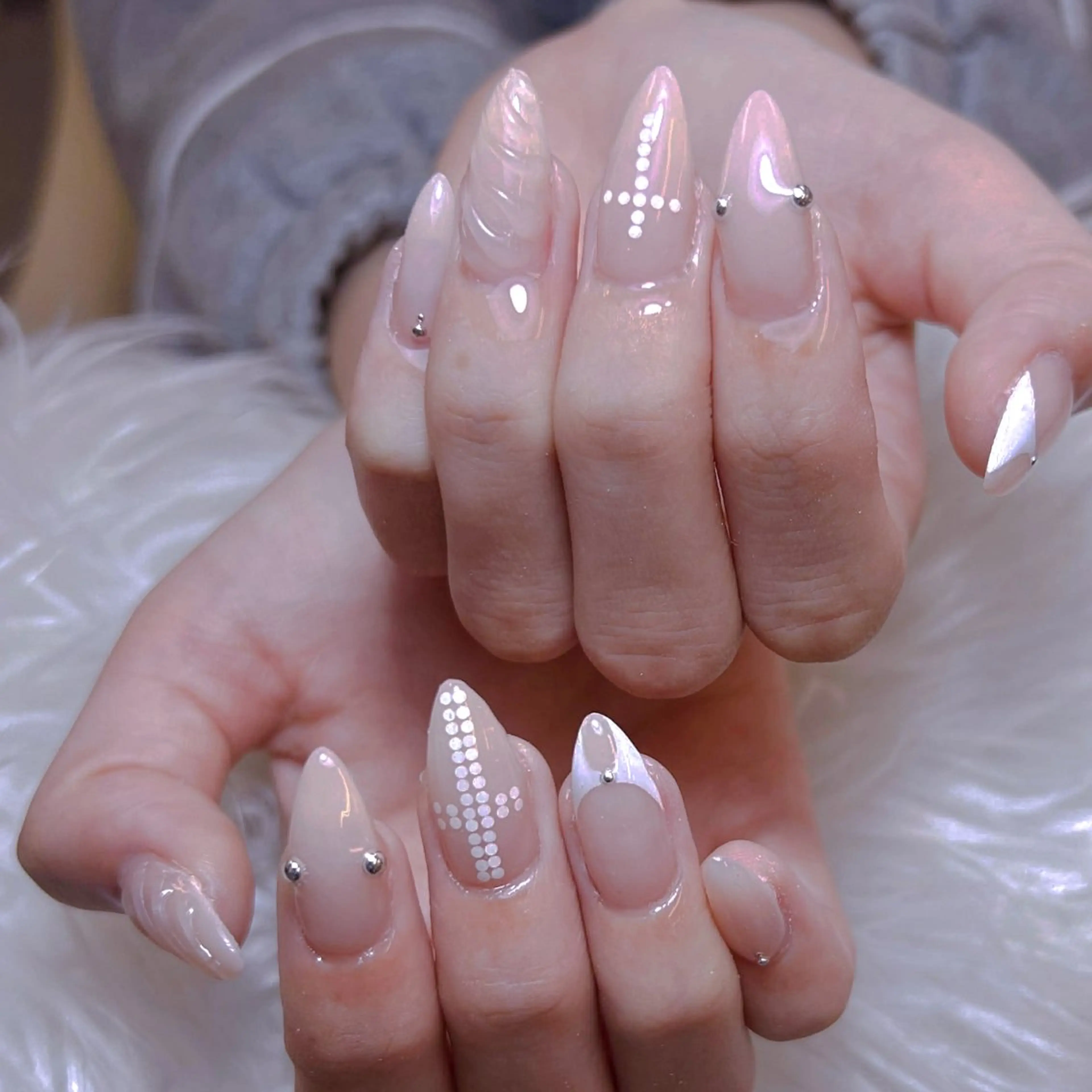 ネイル ANH ゴテゴテネイルのネイルデザイン