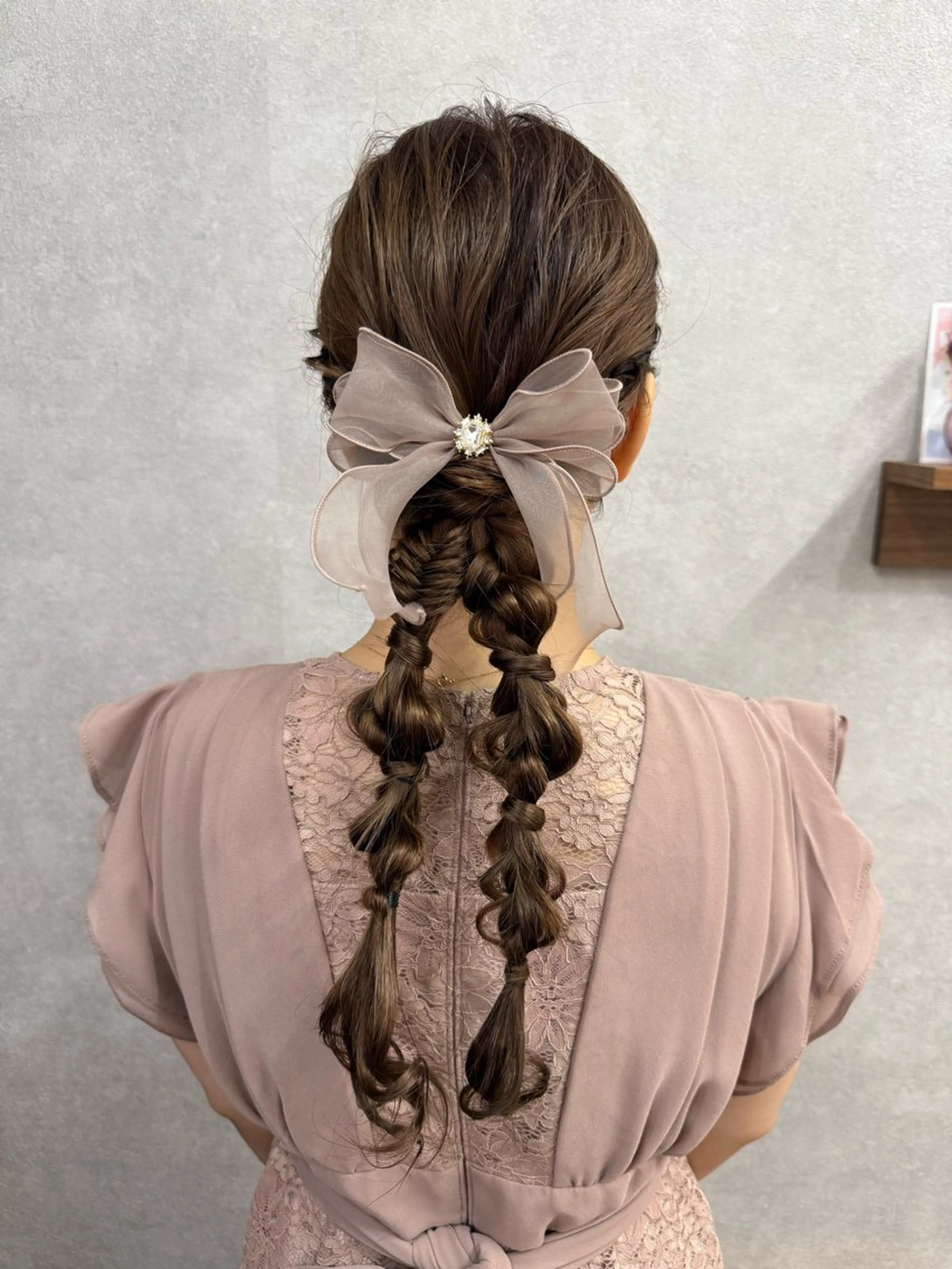 ロング ヘアセット まとまるボブ🌼 アレンジ🌼鴨下穂香のヘアスタイル