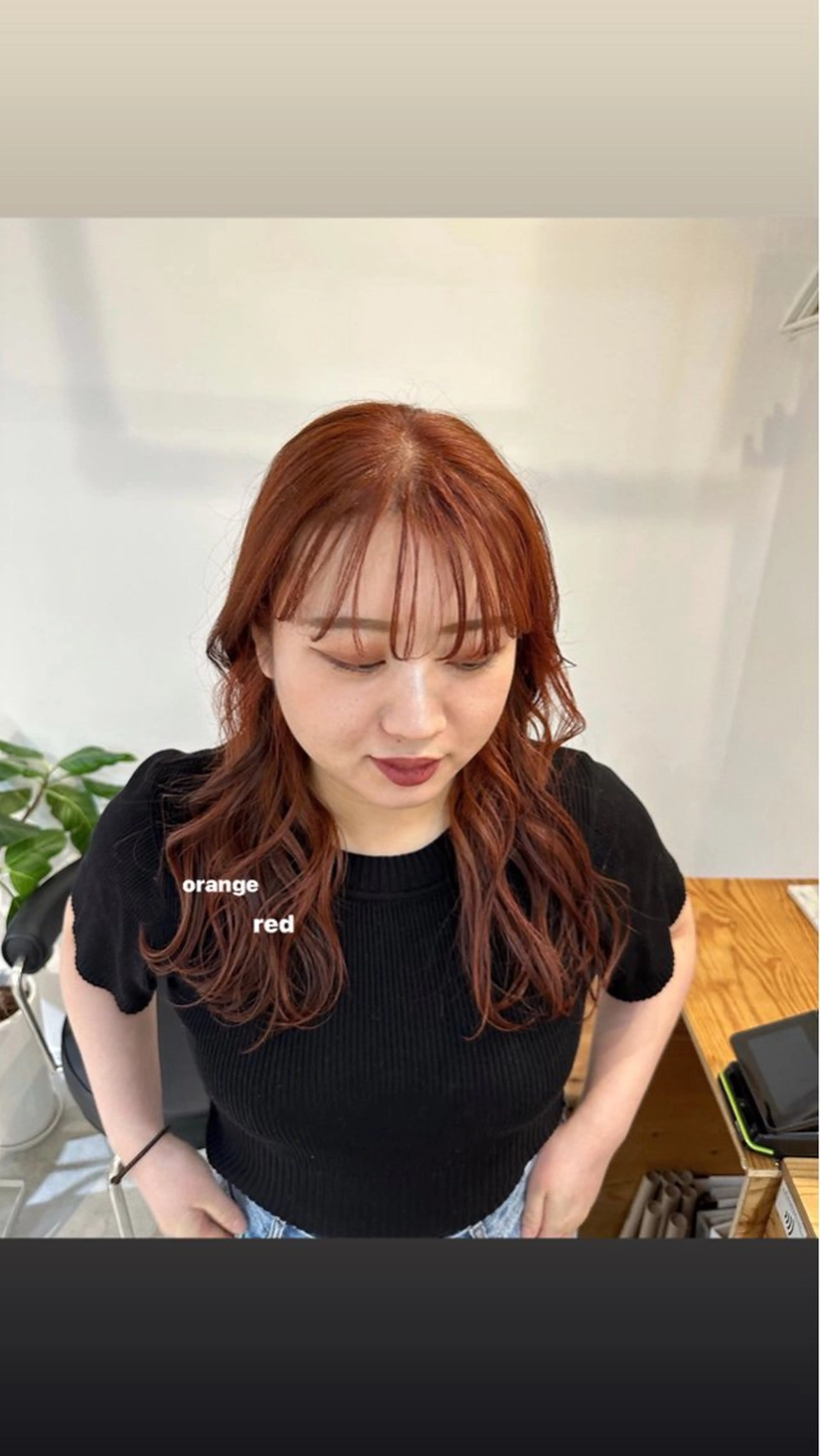 セミロング カット ヘアカラー fit /Rihoのヘアスタイル