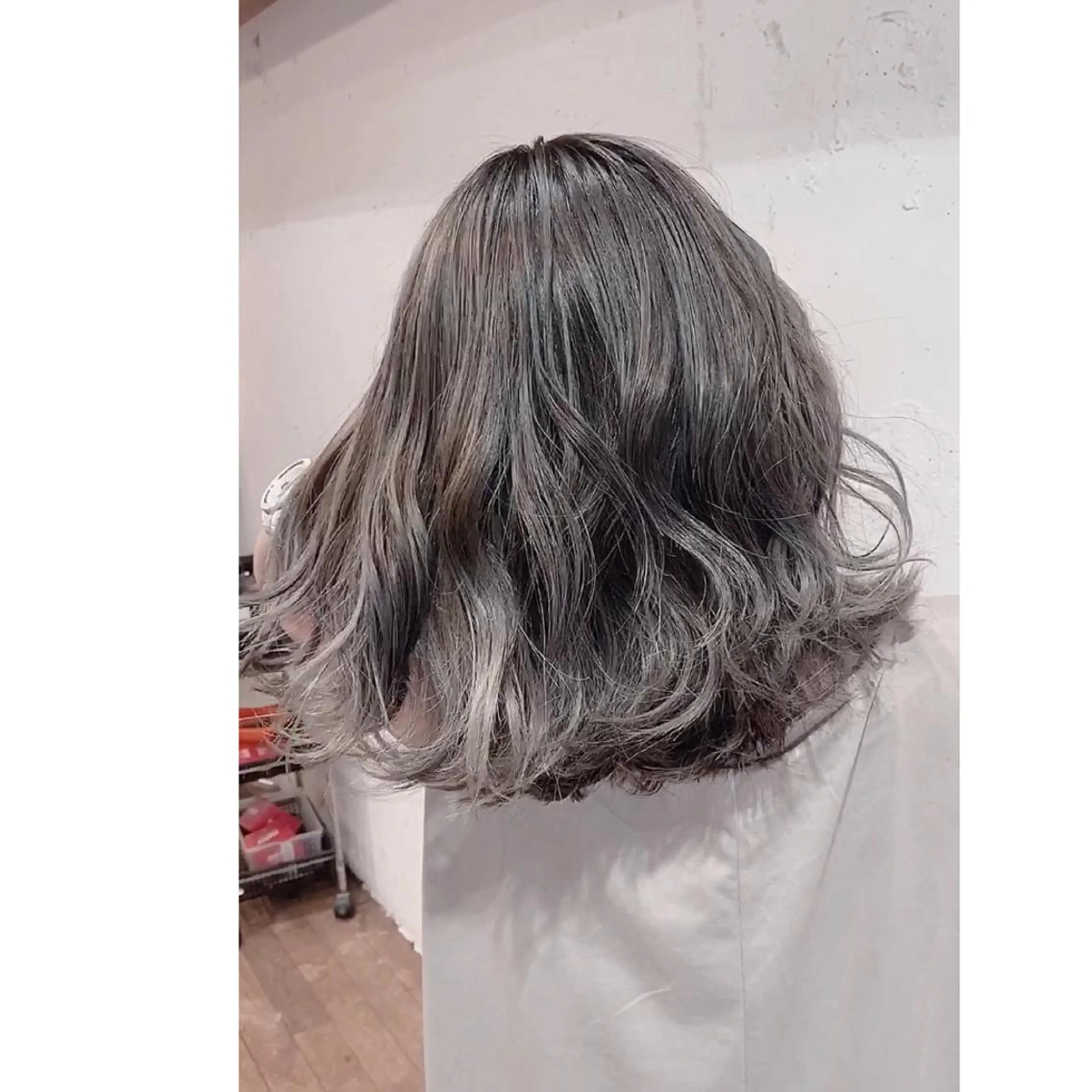 カラー バレイヤージュ ハイライトカラー 石井辰功也 フリーランス美容師のヘアスタイル