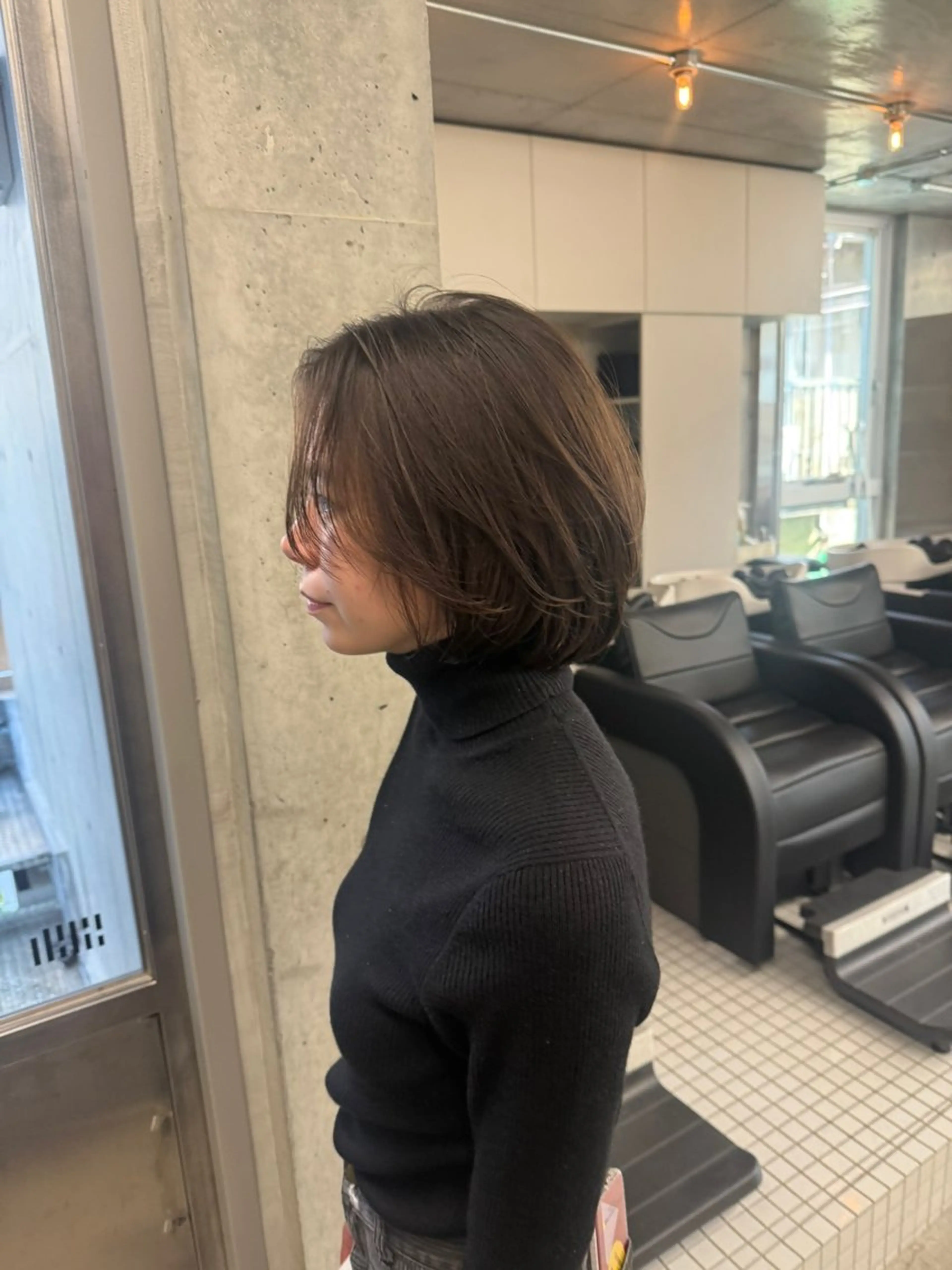 ショート ショートボブ アッシュ ボブ ショートヘア カット 誰より丁寧なカット/ 小林輝/レイヤーのヘアスタイル