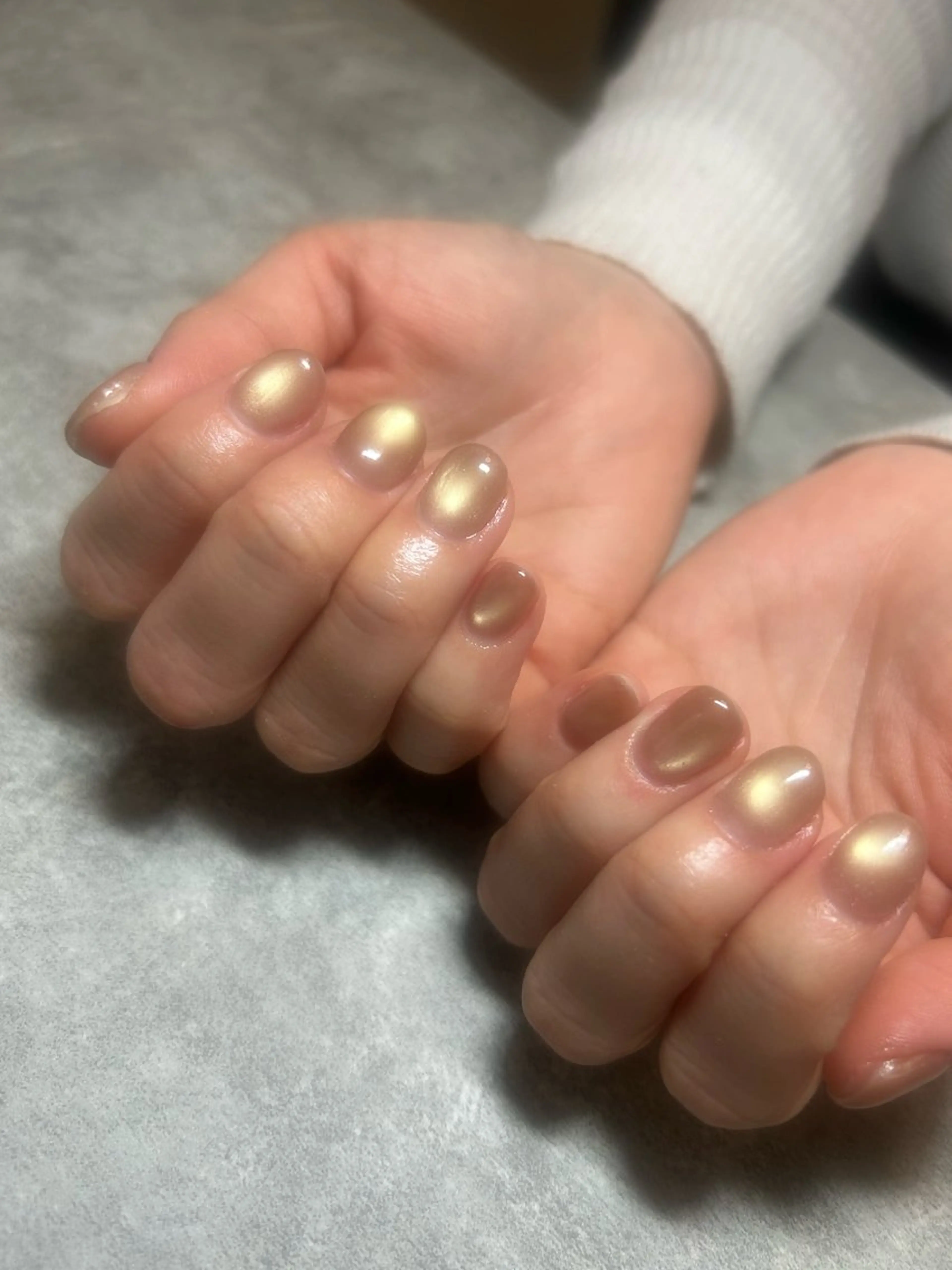 ネイル マグネットネイル ハンドネイル 山口 紫帆のネイルデザイン