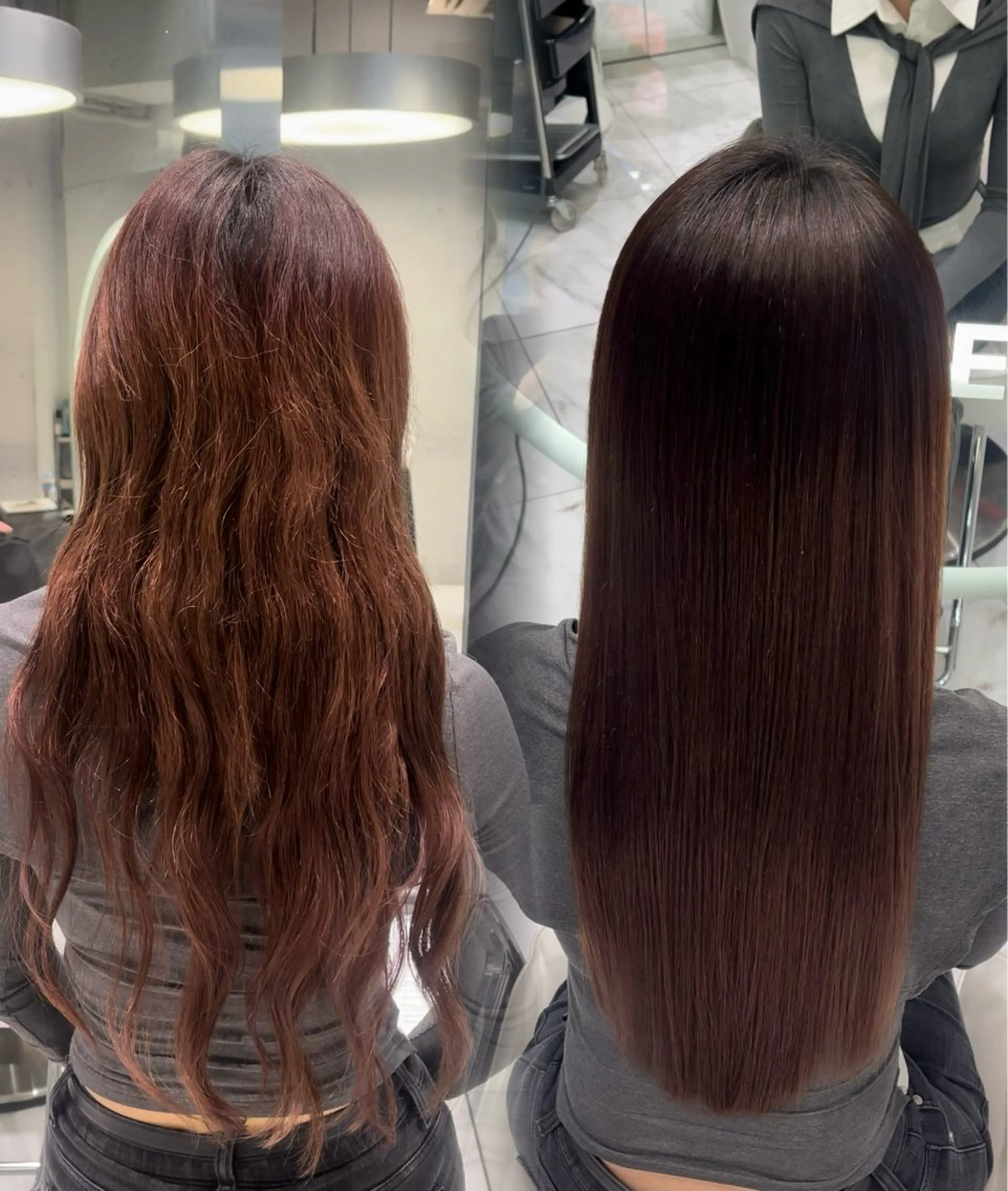 ロング 髪質改善 ロング 縮毛矯正 中島 雄斗のヘアスタイル