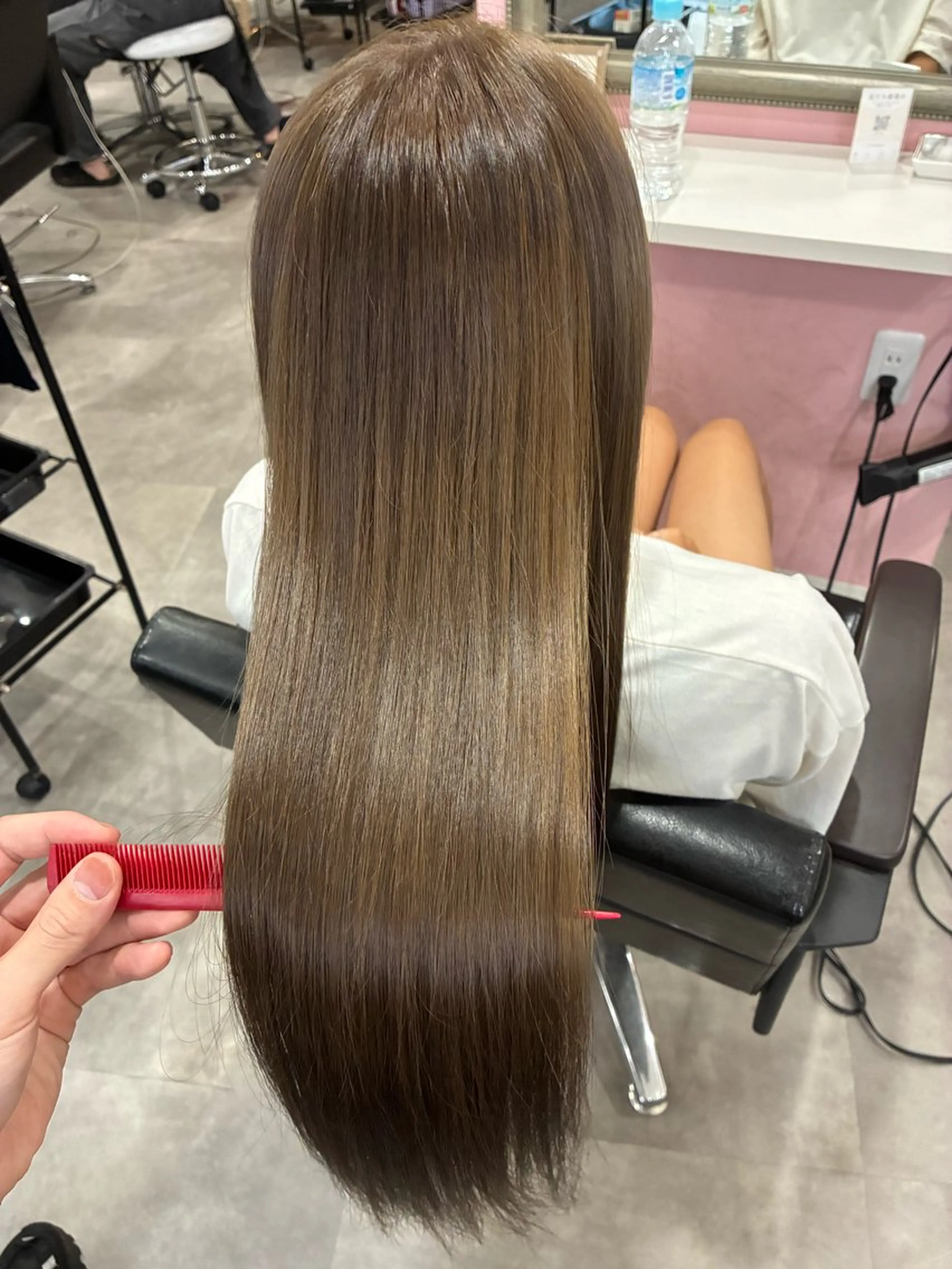 ロング カット トリートメント Tule所属・【ブリーチ縮毛矯正】 TAKUMIのヘアスタイル