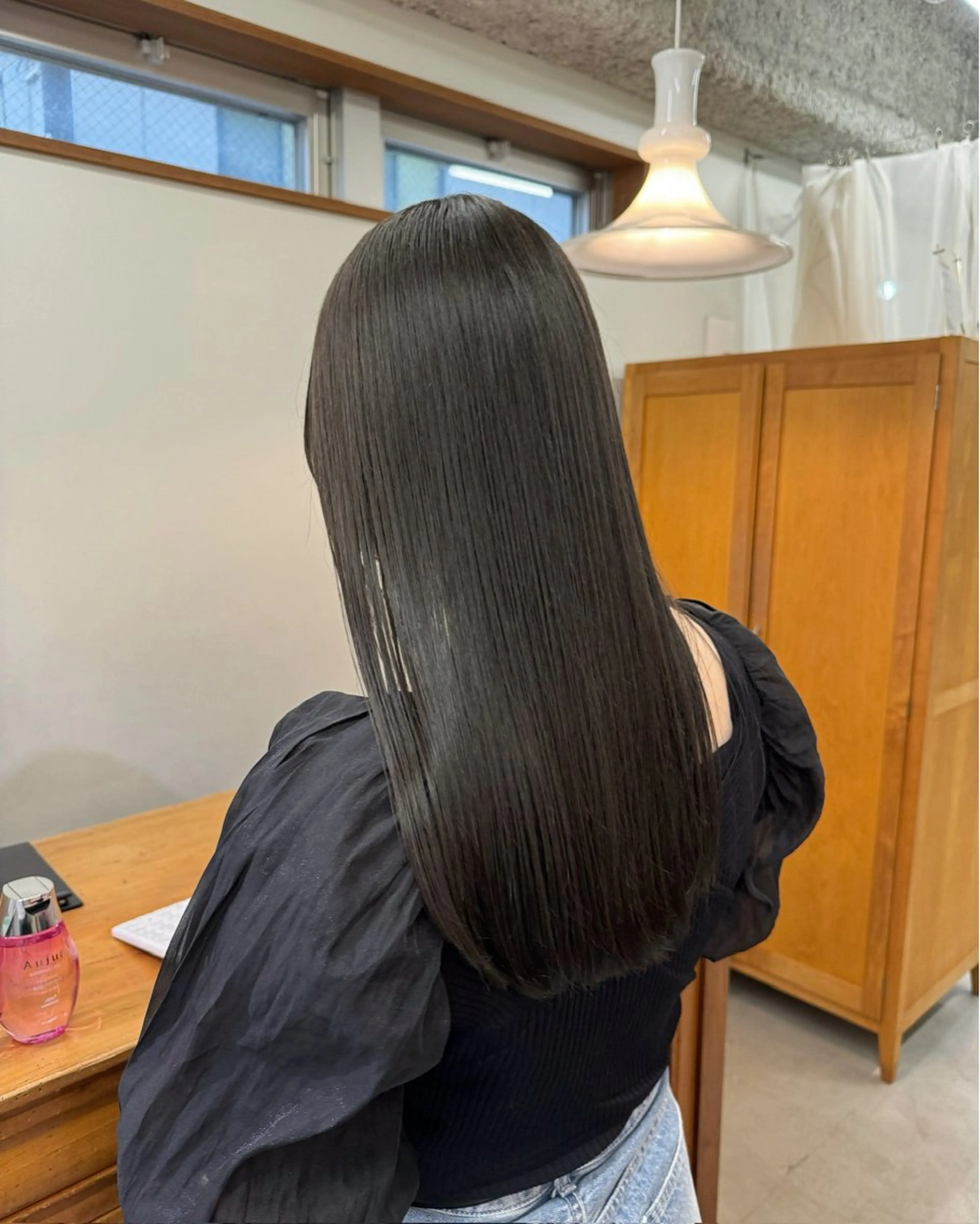 ロング パーマ ストレートパーマ Neelu所属・Neelu 日置剛人のヘアスタイル