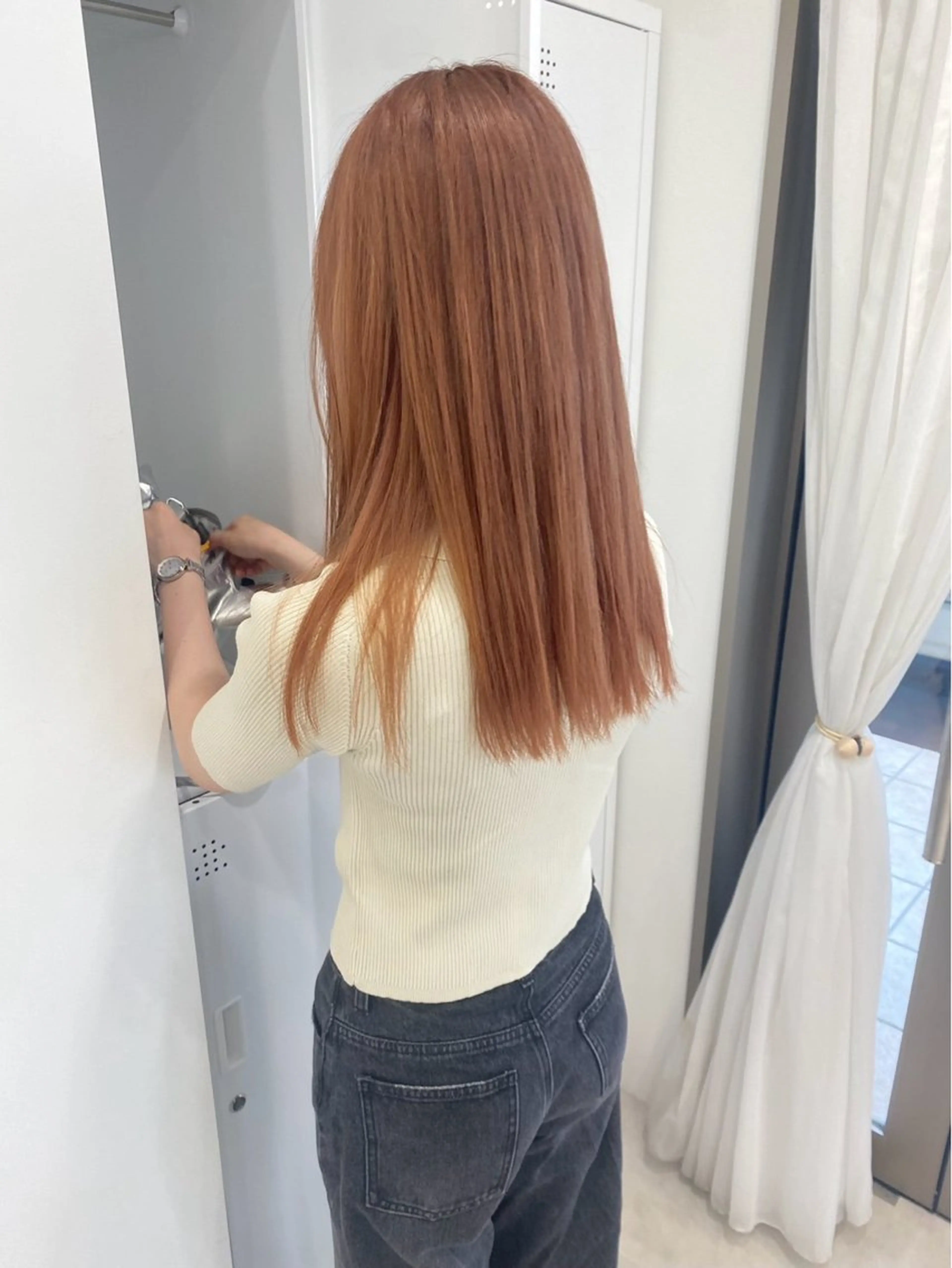 カラー 柴田 規后のヘアスタイル