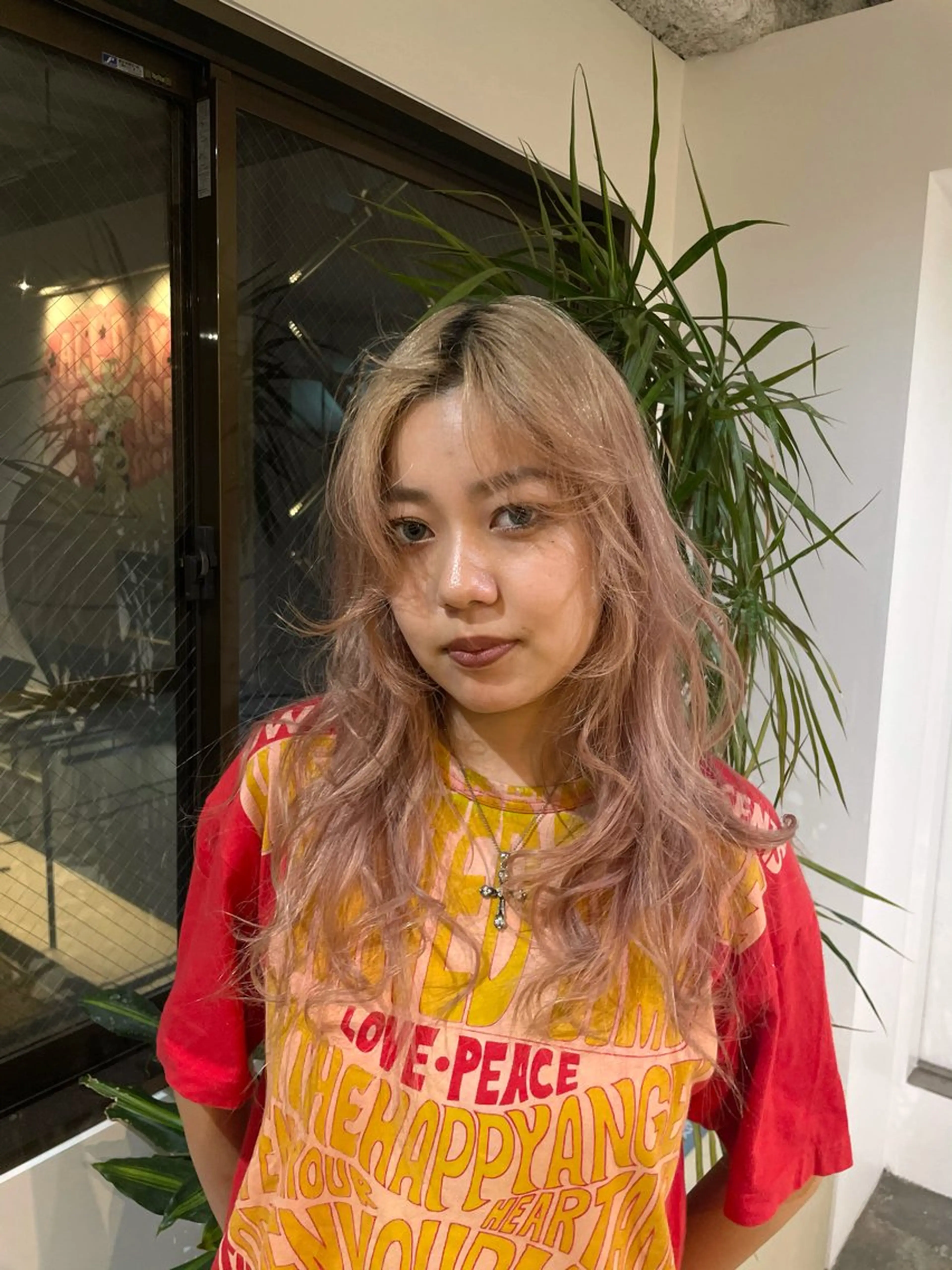 ロング ヘアアレンジ ヘアカラー 🎀suzuna 透明感colorのヘアスタイル