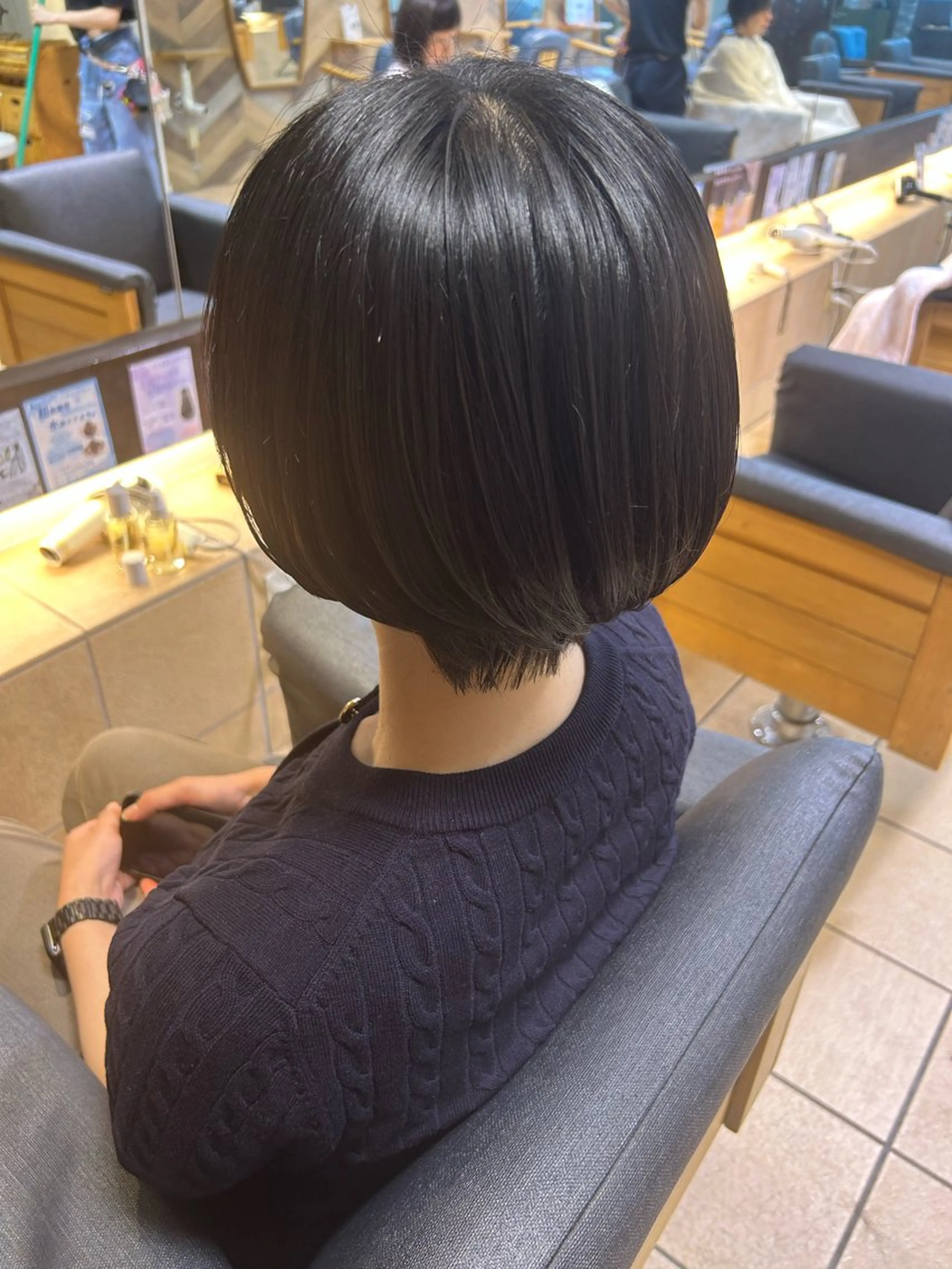 ショート ショートヘア カット トリートメント 骨格矯正カット🫧 🧸MOMOEのヘアスタイル