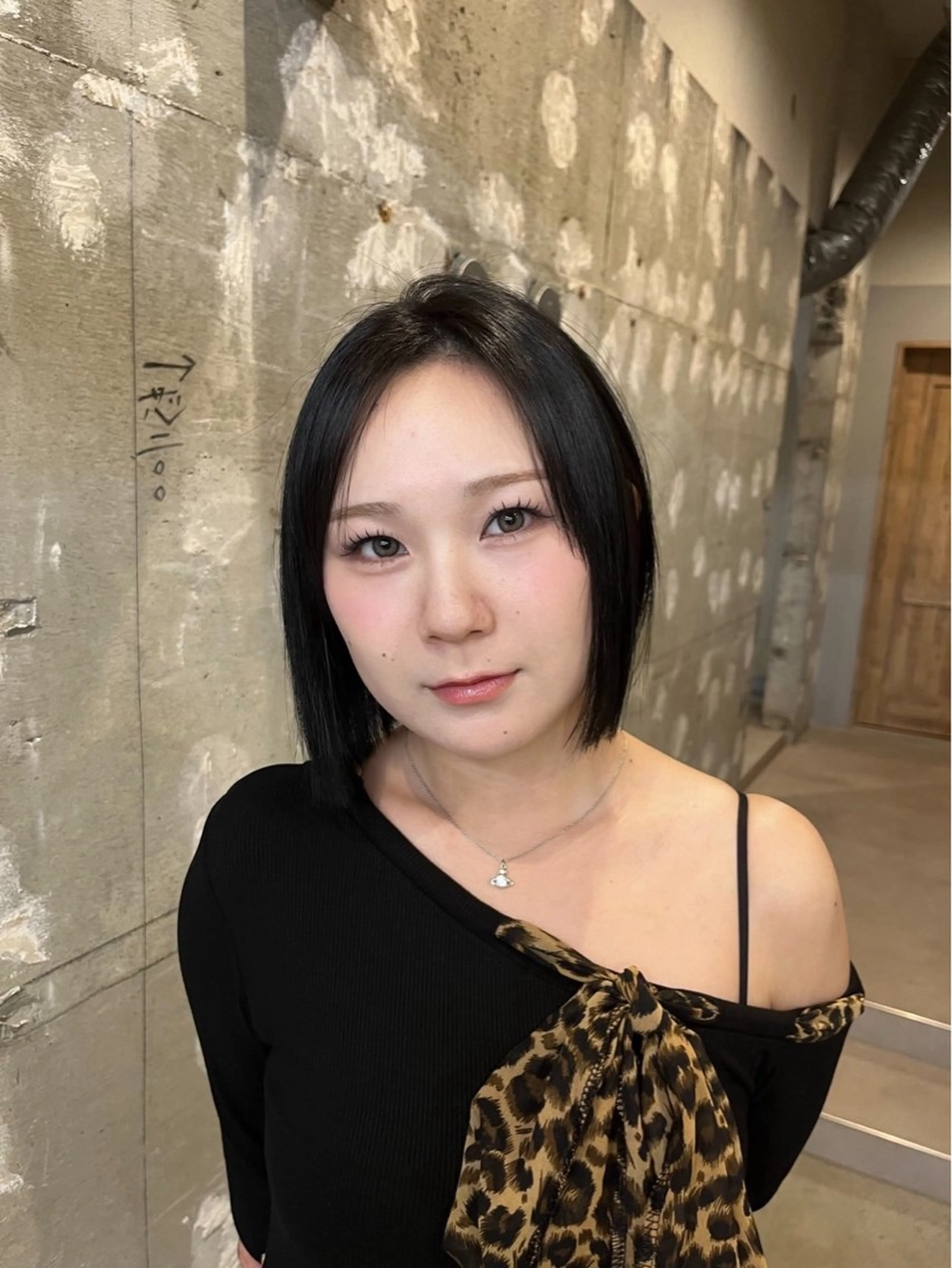 ショート カット 縮毛矯正 riko／ SYS by fitのヘアスタイル