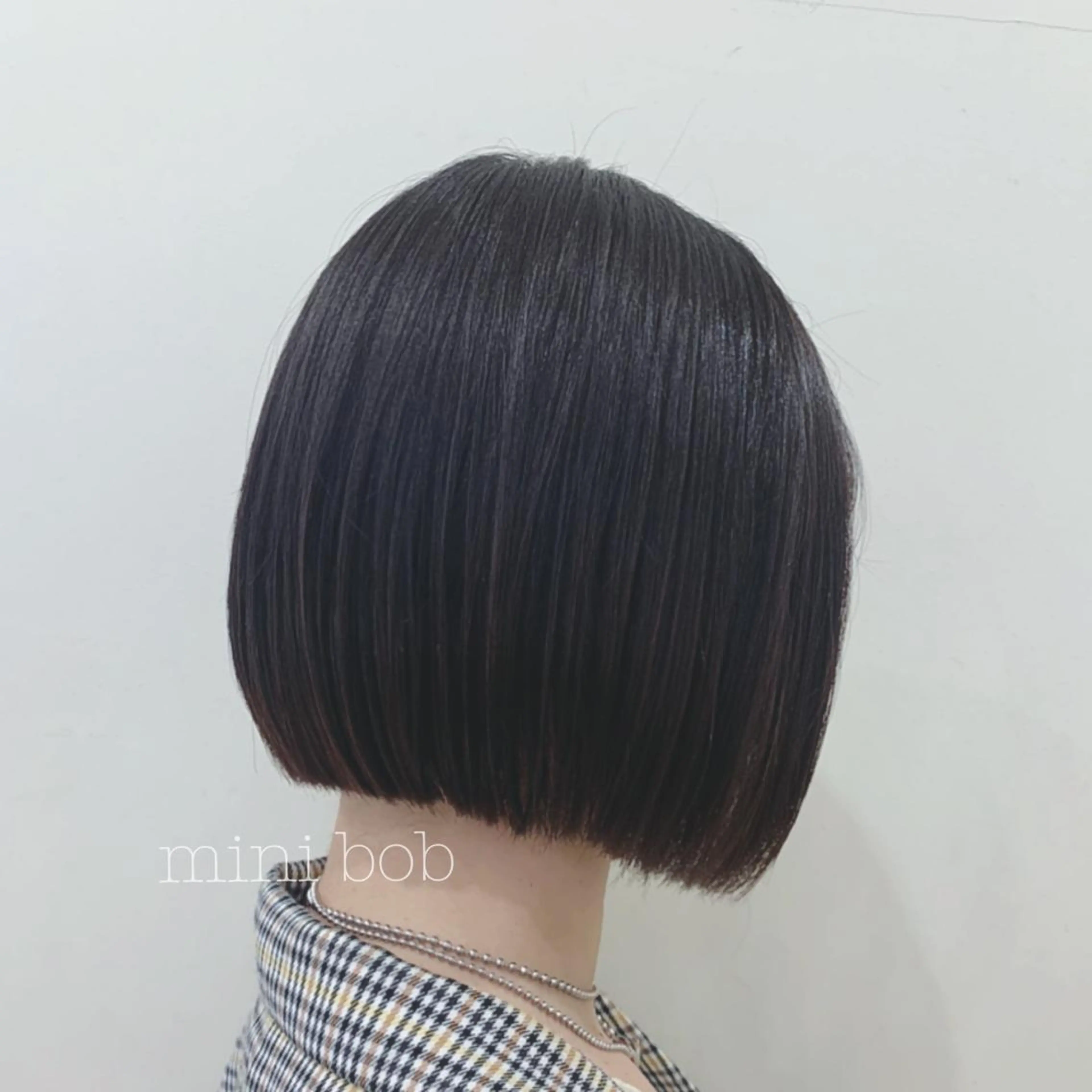 ショート カット トリートメント ぱつっとボブ/ 小野あかねのヘアスタイル