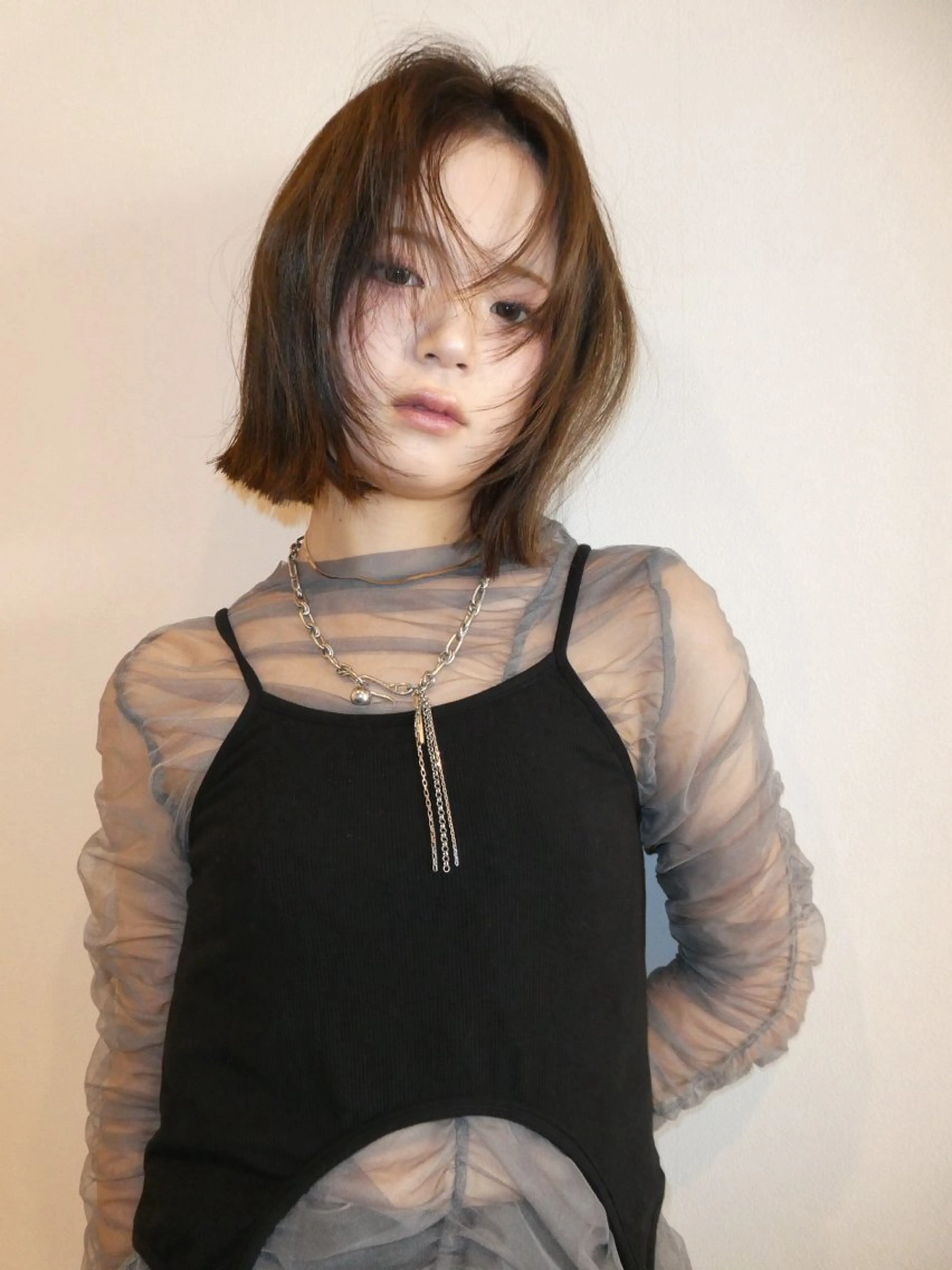 【鎖骨より上の長さの方限定🎶】ワンカラーの写真