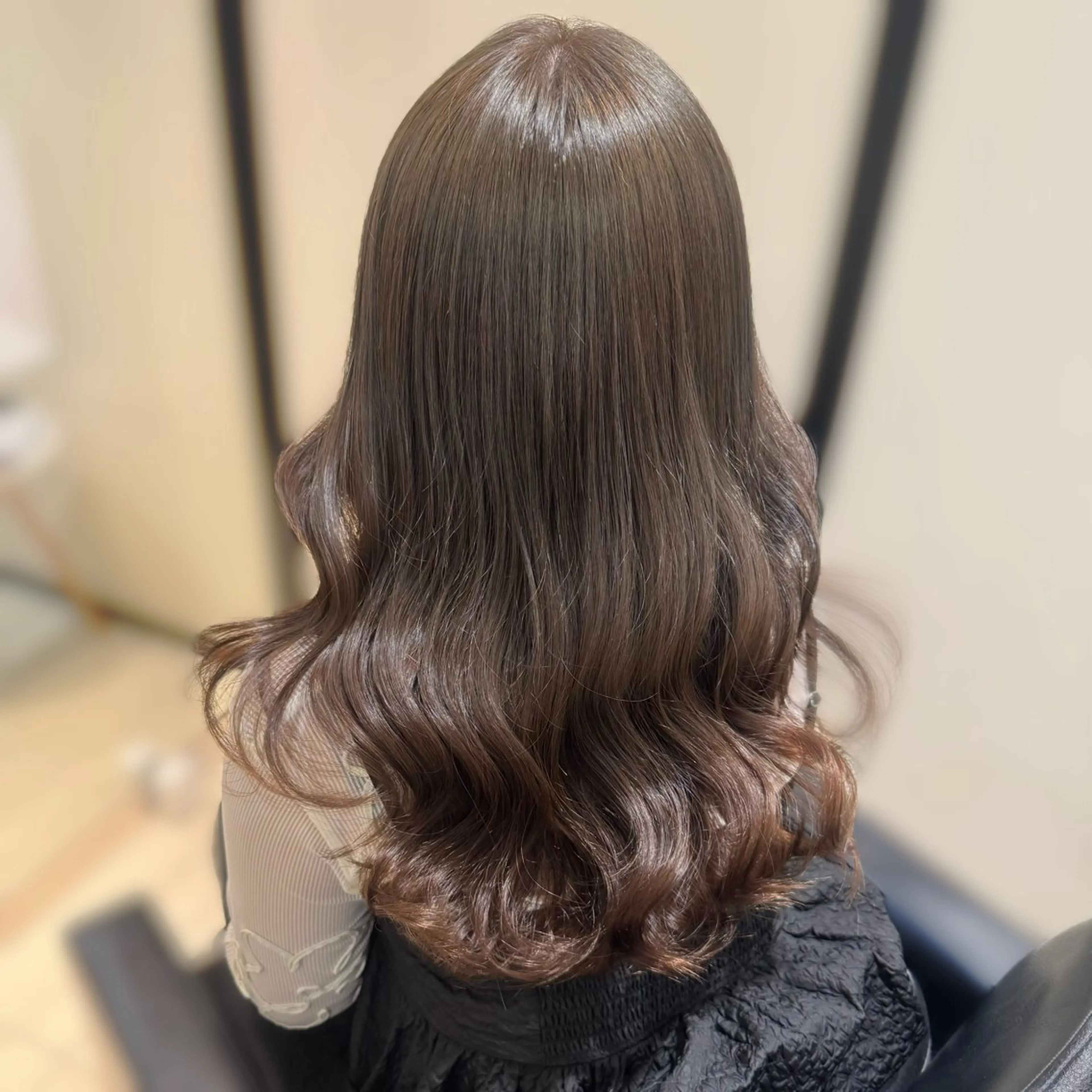 ロング カラー カット ヘアカラー トリートメント ブリーチなしカラー kana🐱のヘアスタイル