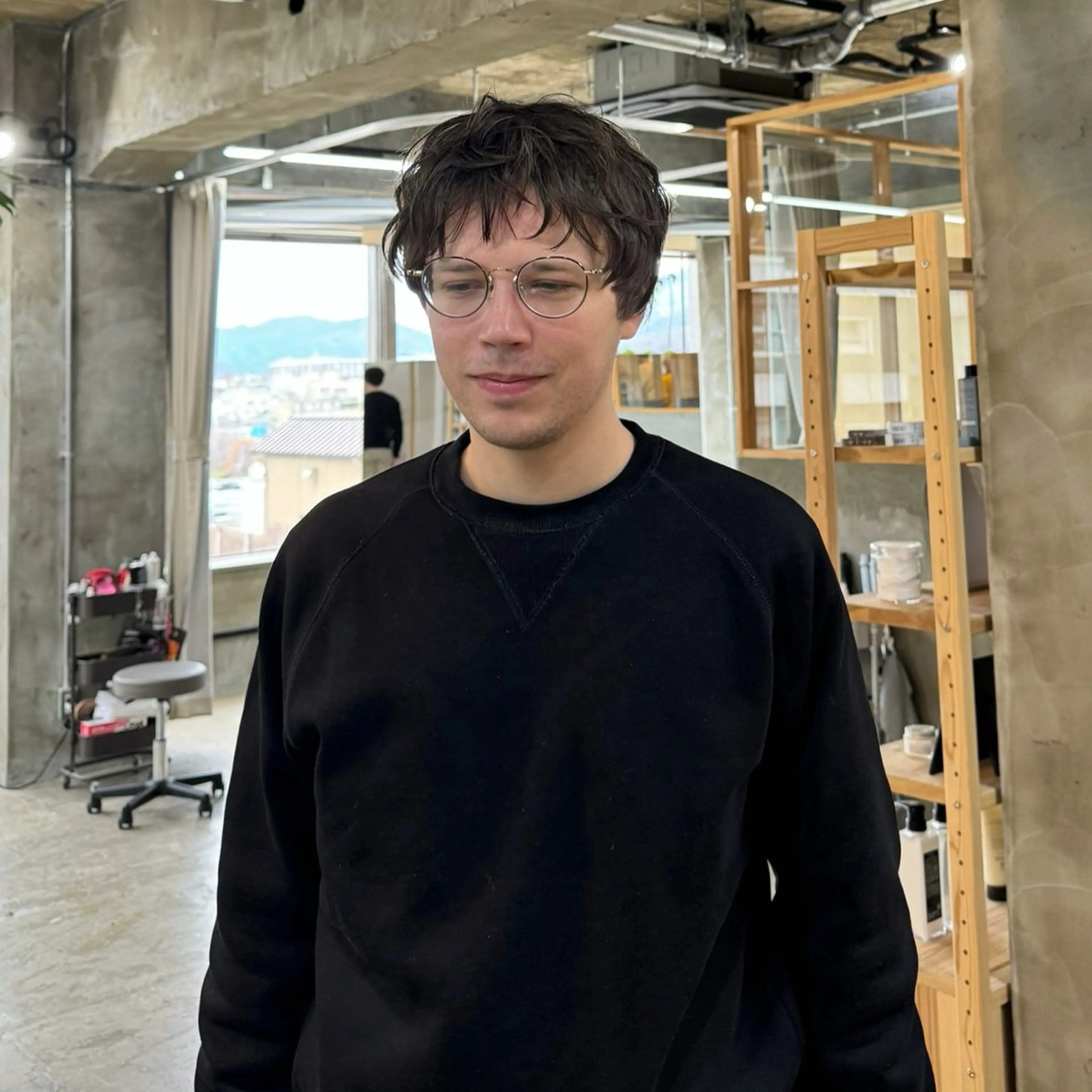 メンズカットの写真