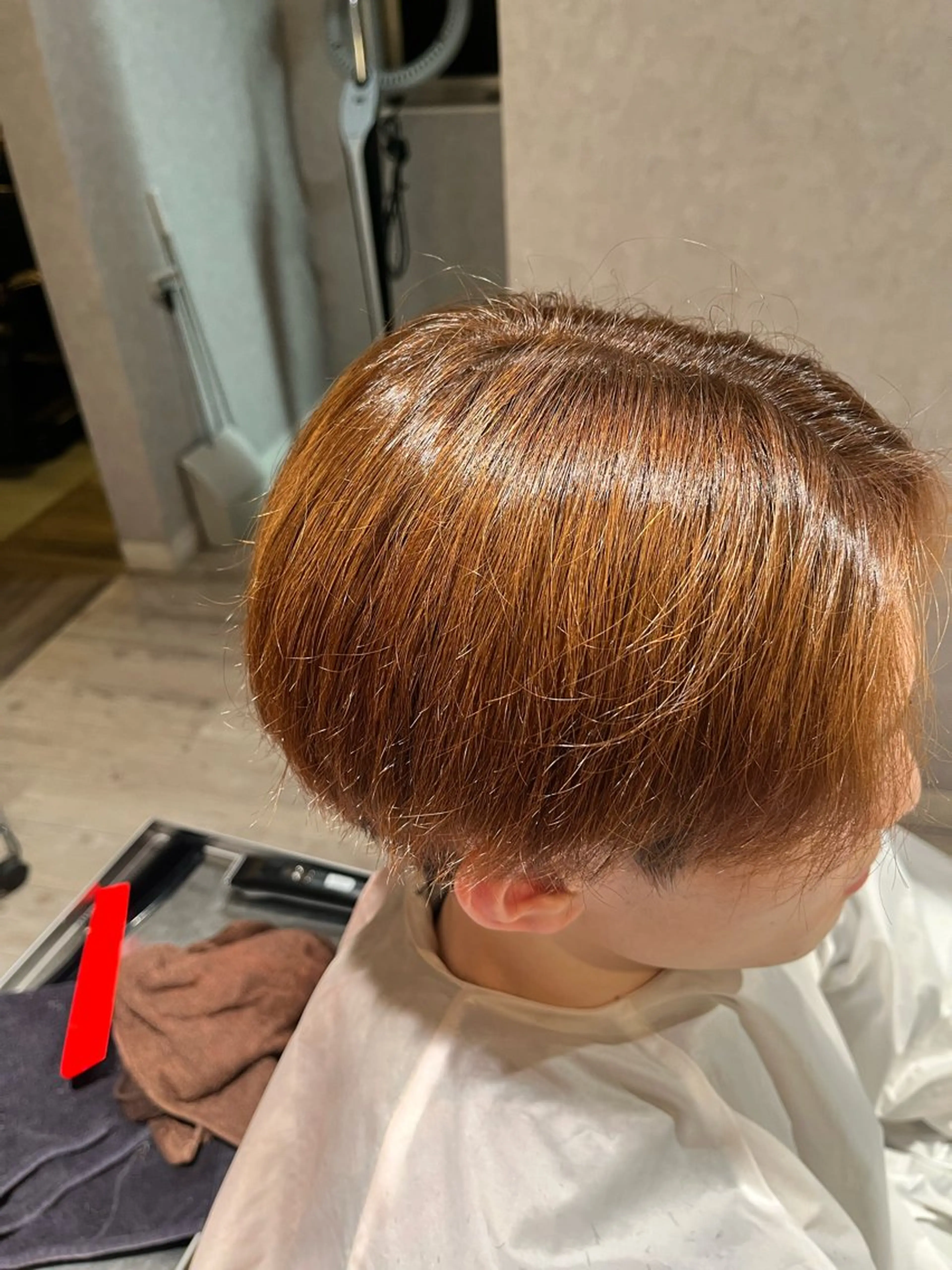 メンズ ヘアカラー 辻 瑛大のヘアスタイル