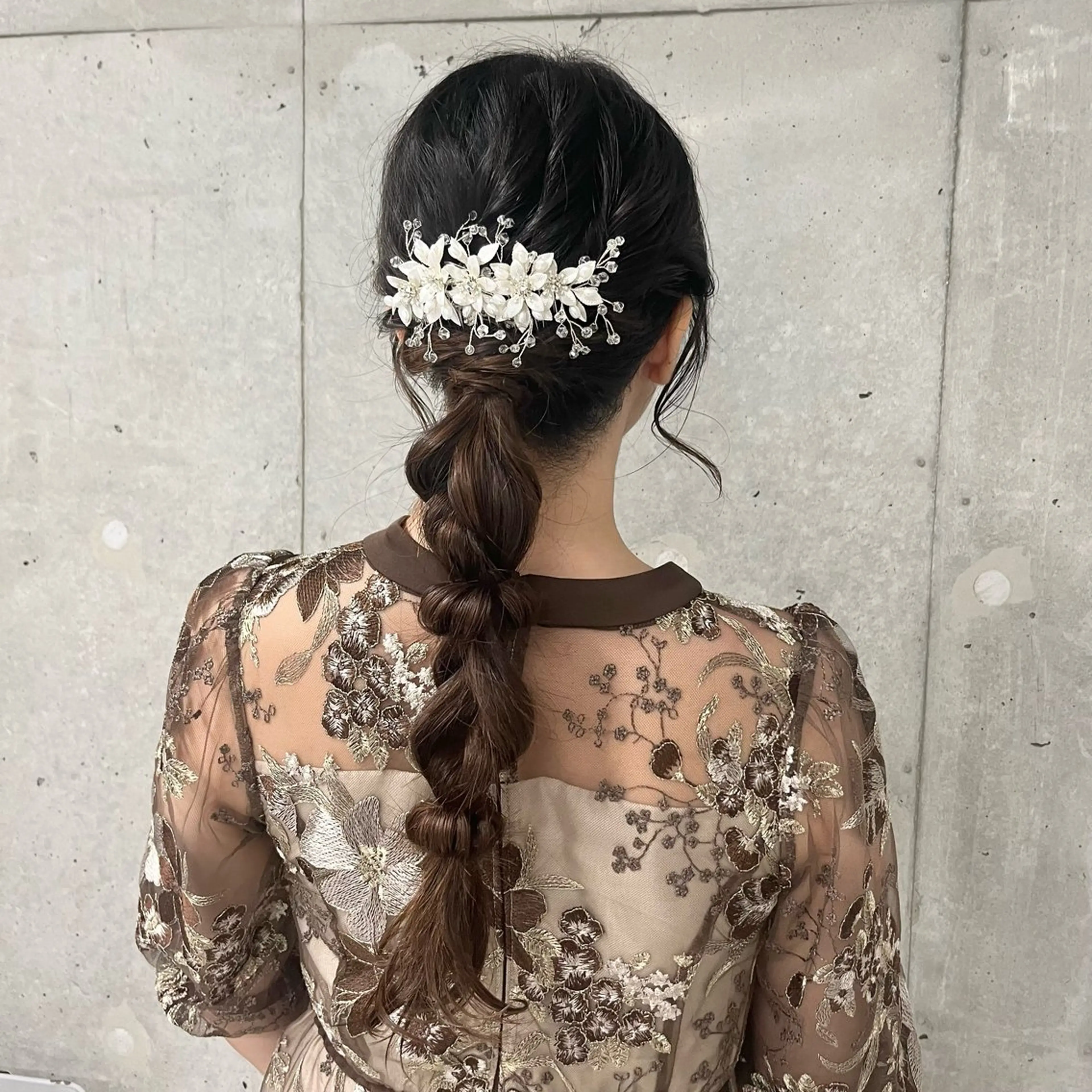 ロング ヘアアレンジ ヘアセット りおな/髪質改善/ カラー /平尾のヘアスタイル