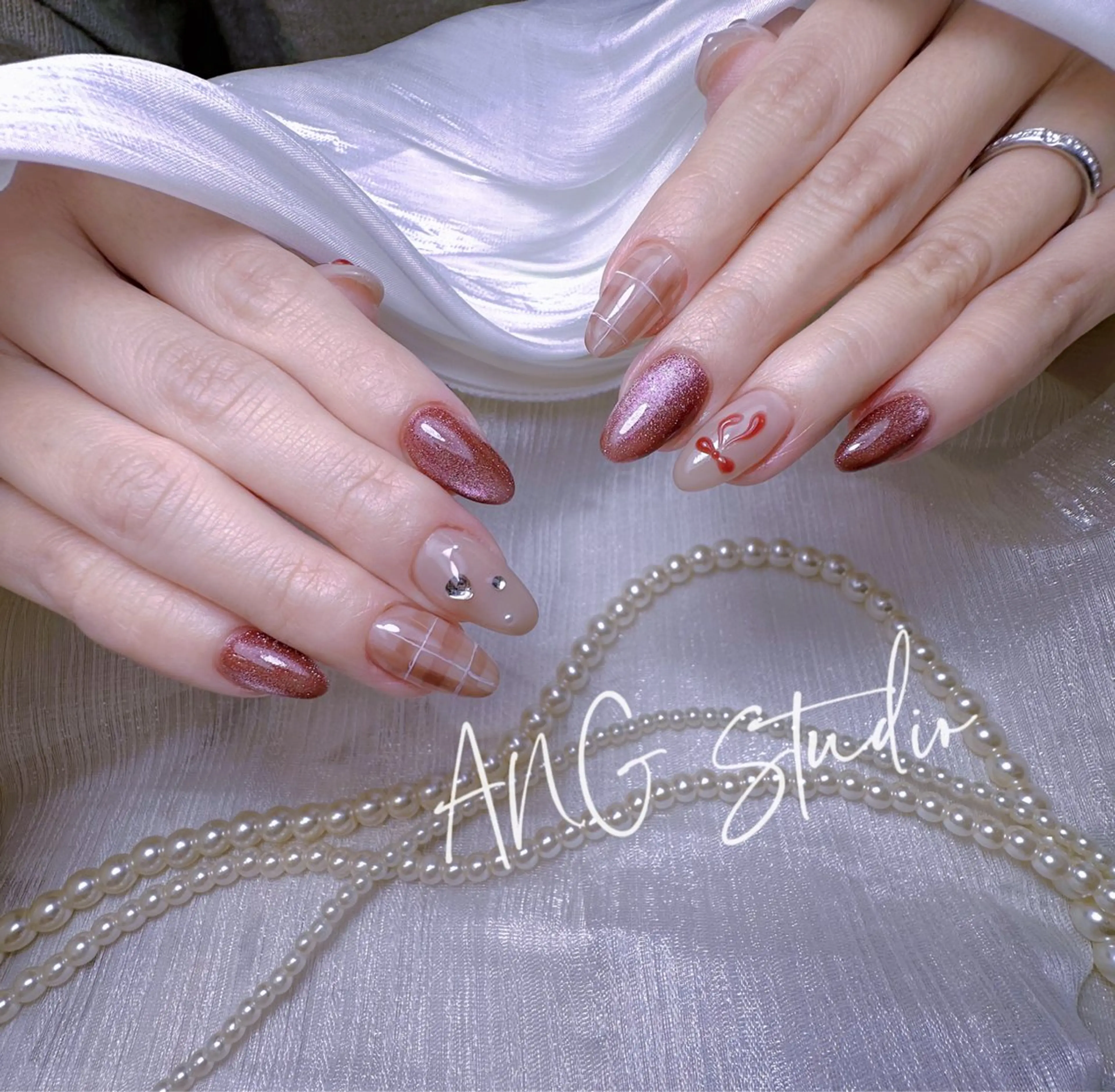 ネイル ハンドネイル ハンドケア ANG Studioのネイルデザイン