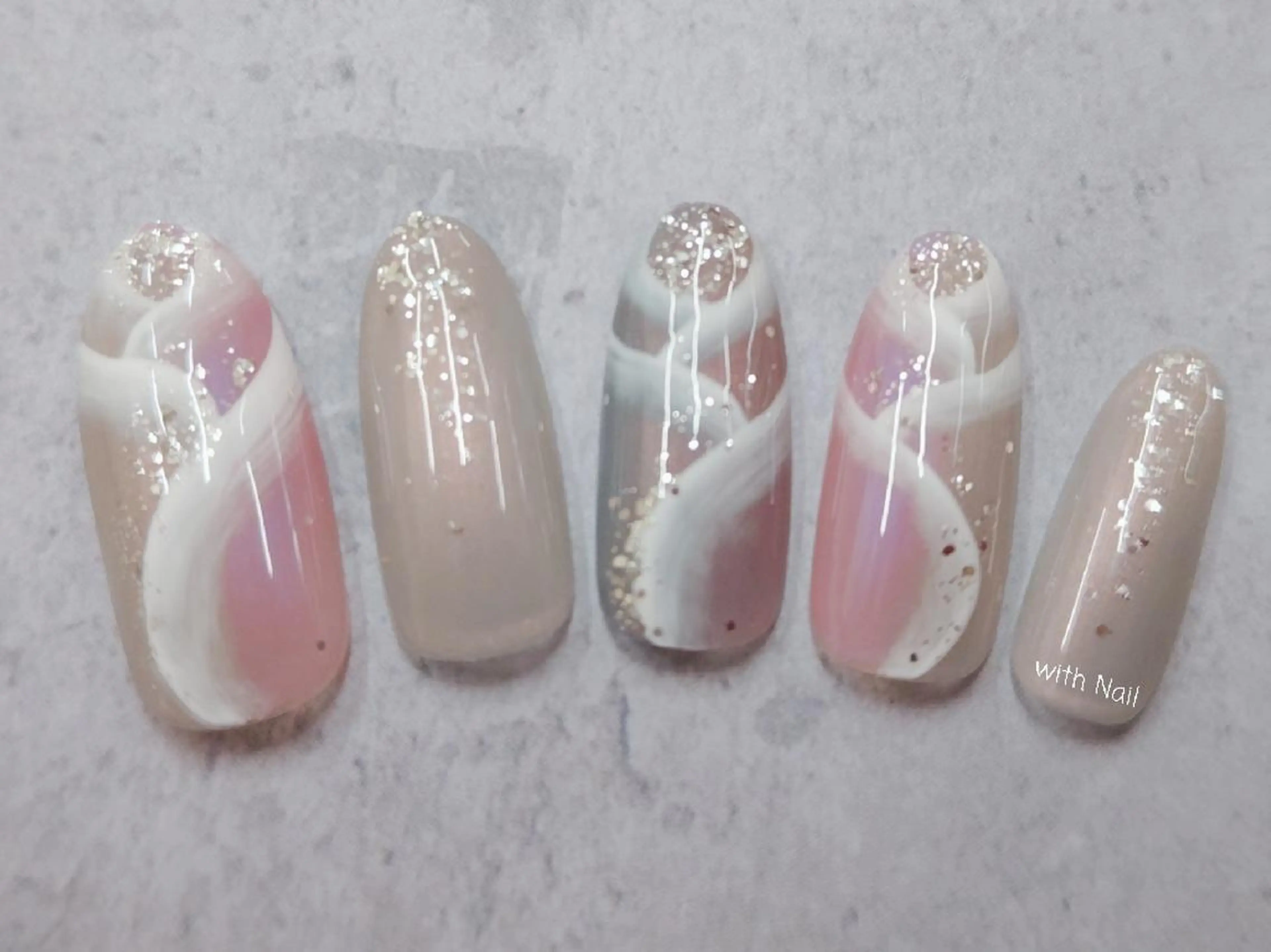 ネイル ハンドネイル with Nail ナガヤのネイルデザイン