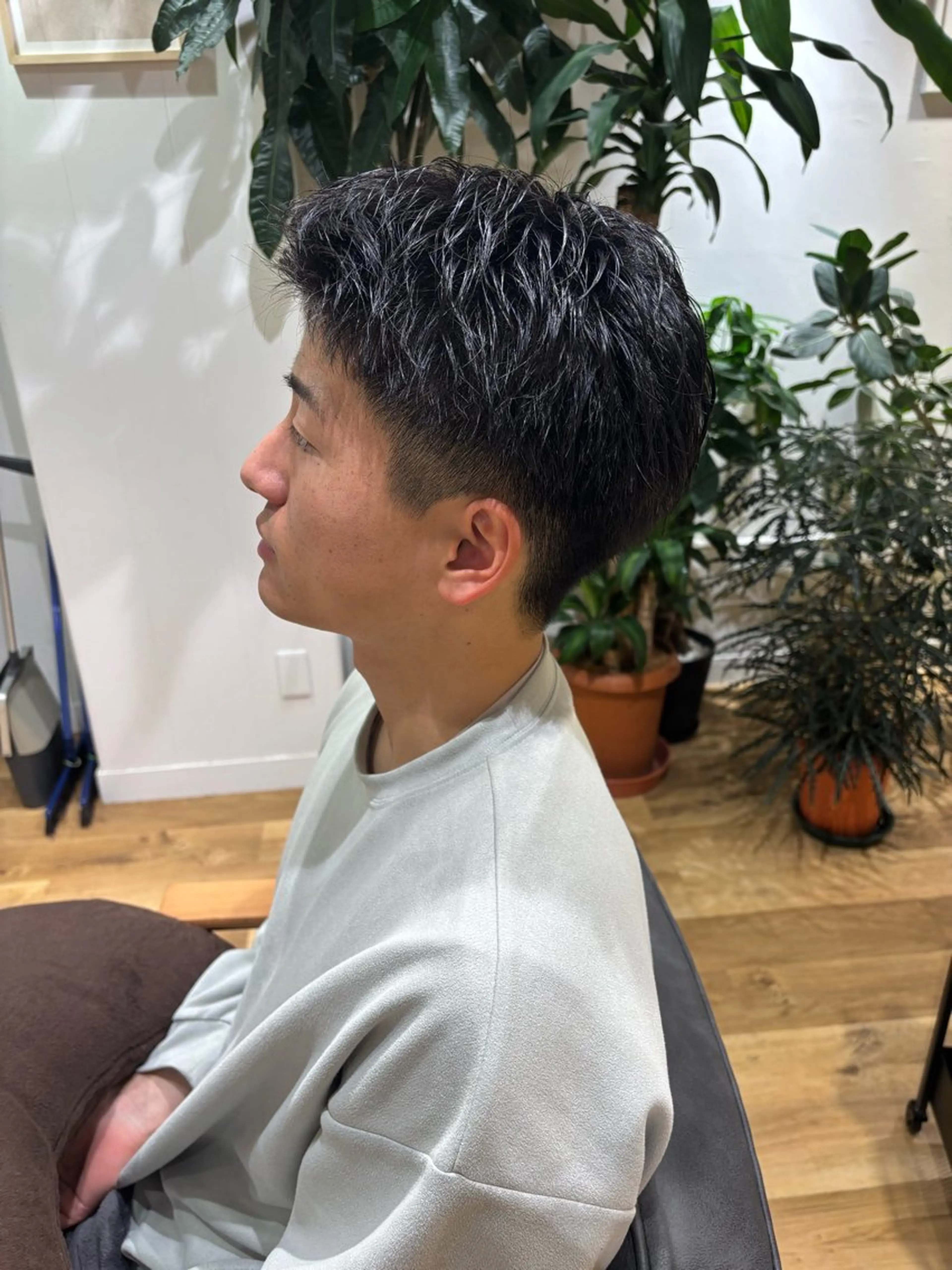 メンズ 南 颯七のヘアスタイル