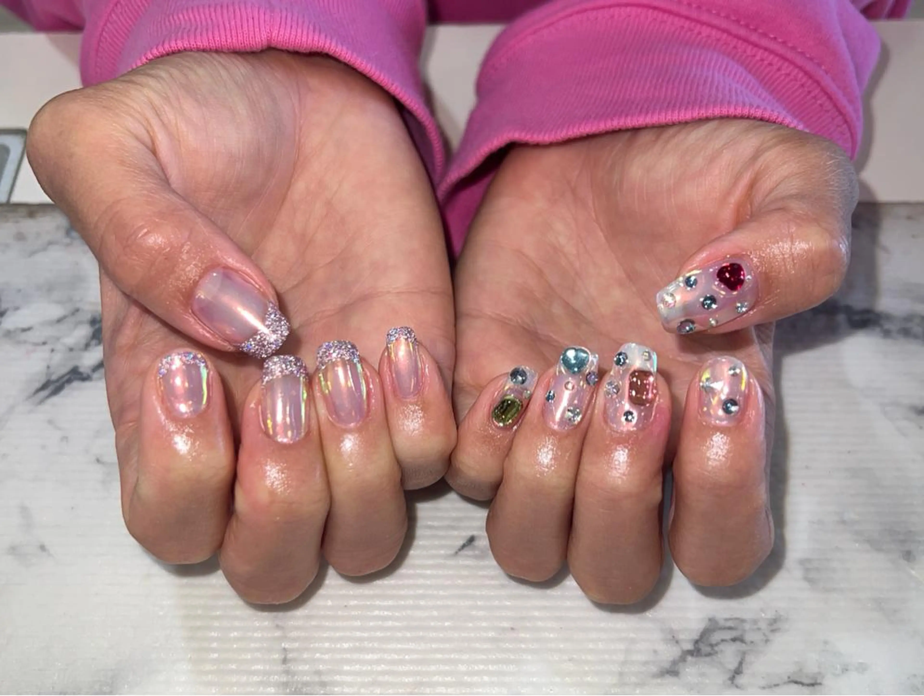 ネイル いちじゅう あおいのネイルデザイン