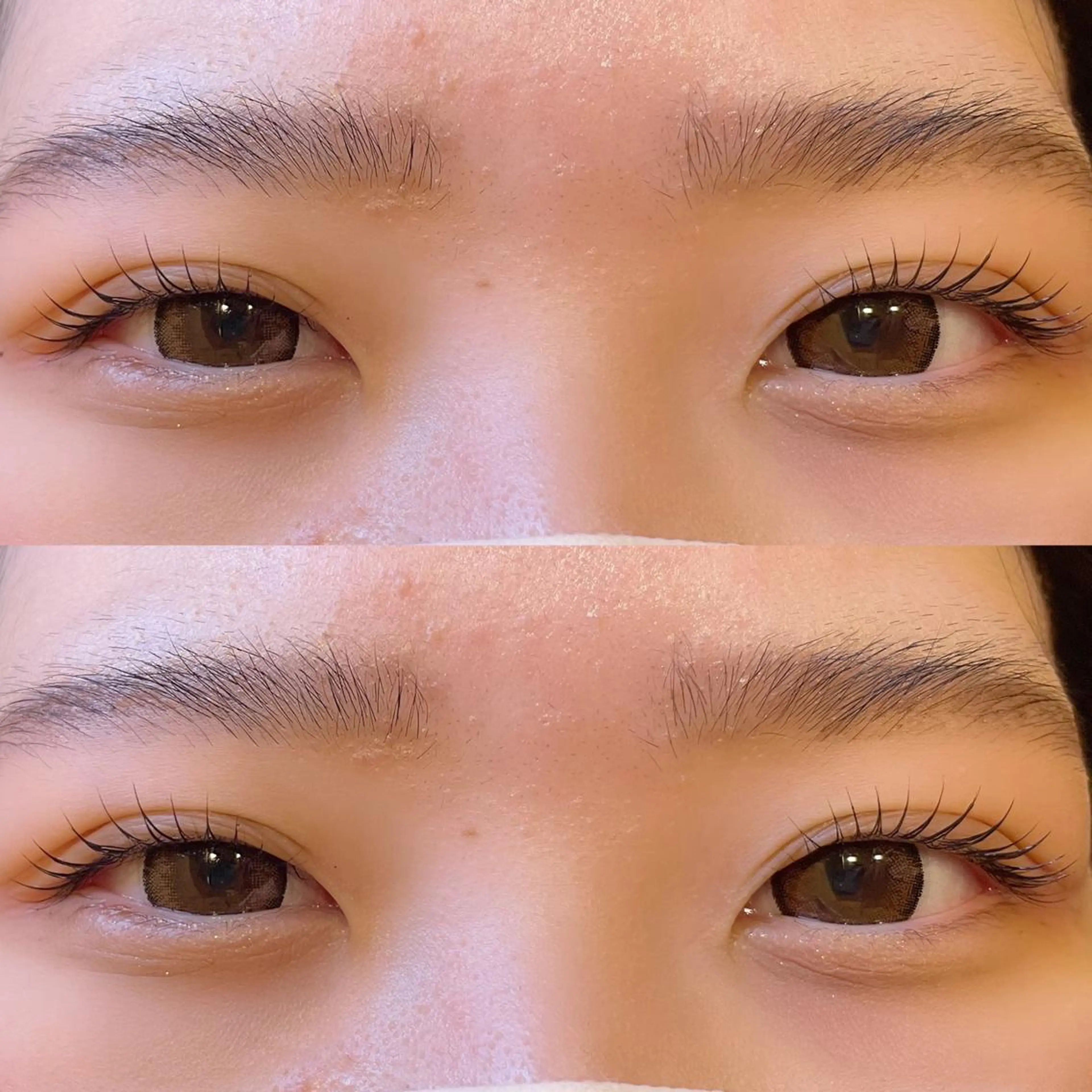 マツエク・マツパ 一重×まつ毛パーマ 井上 優里愛のマツエク・マツパデザイン