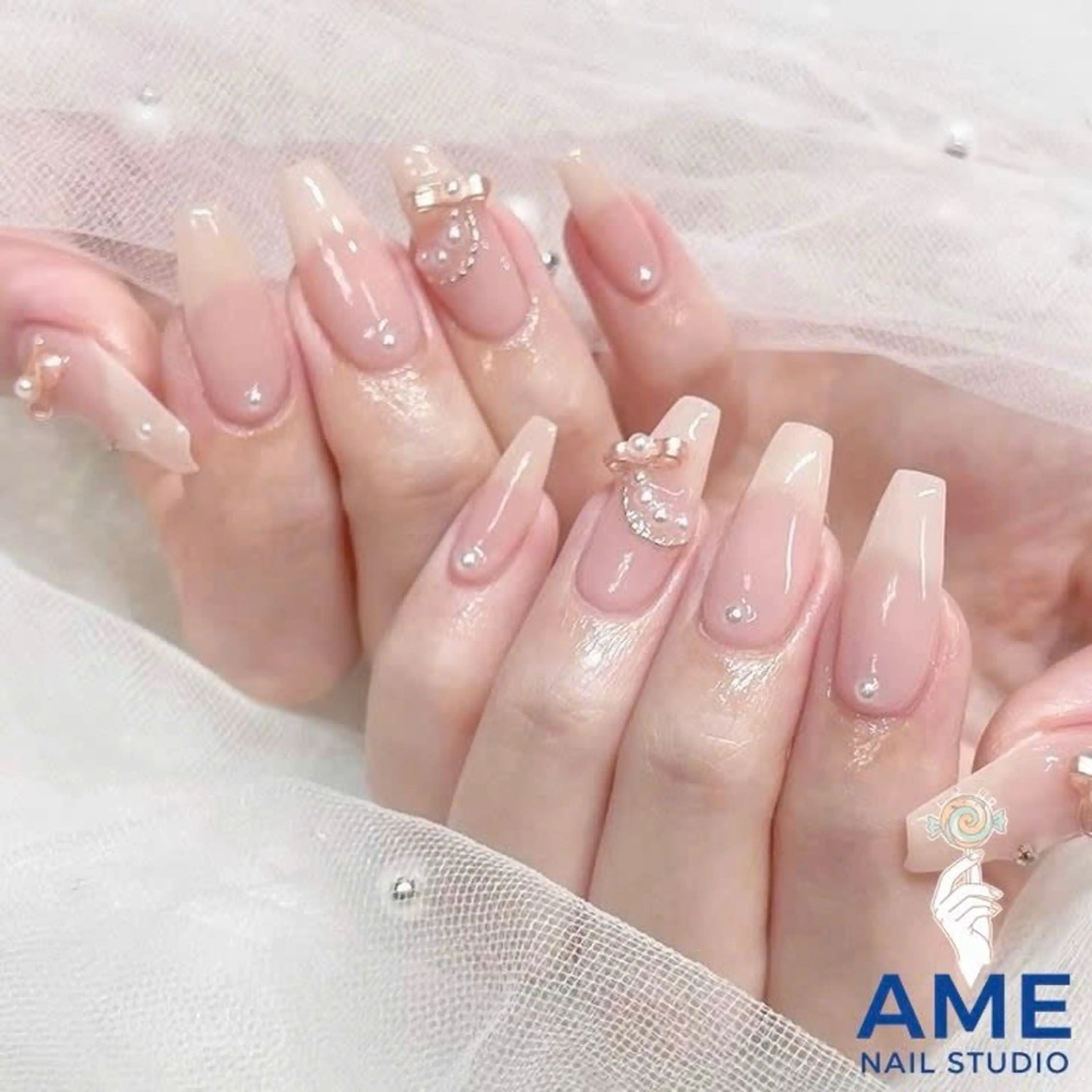 ネイル ハンドネイル ハンドケア AME NAIL STUDIO小山店のネイルデザイン