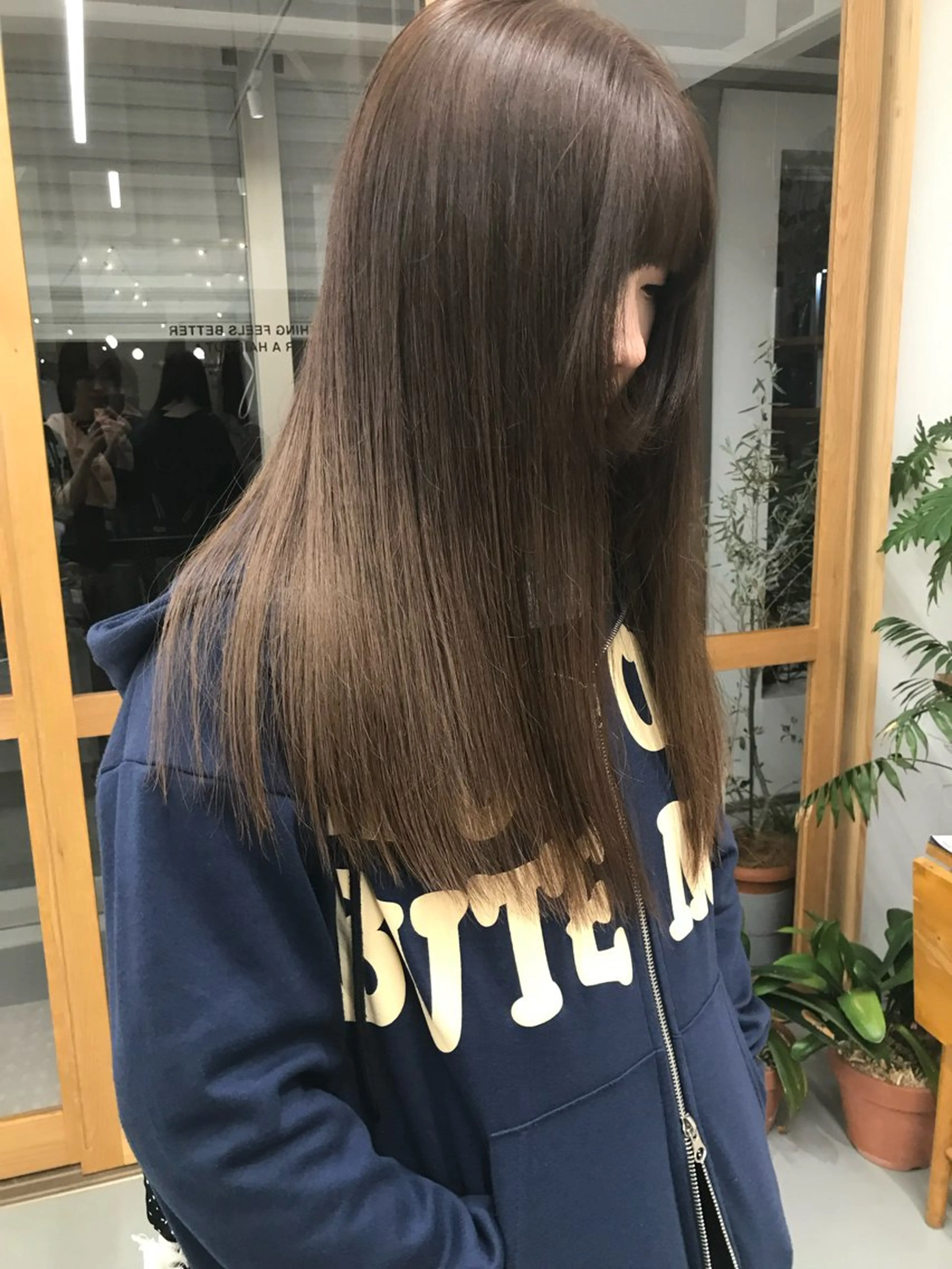 ロング カット ヘアカラー 【HI / YA】 ｓｕｚｕのヘアスタイル