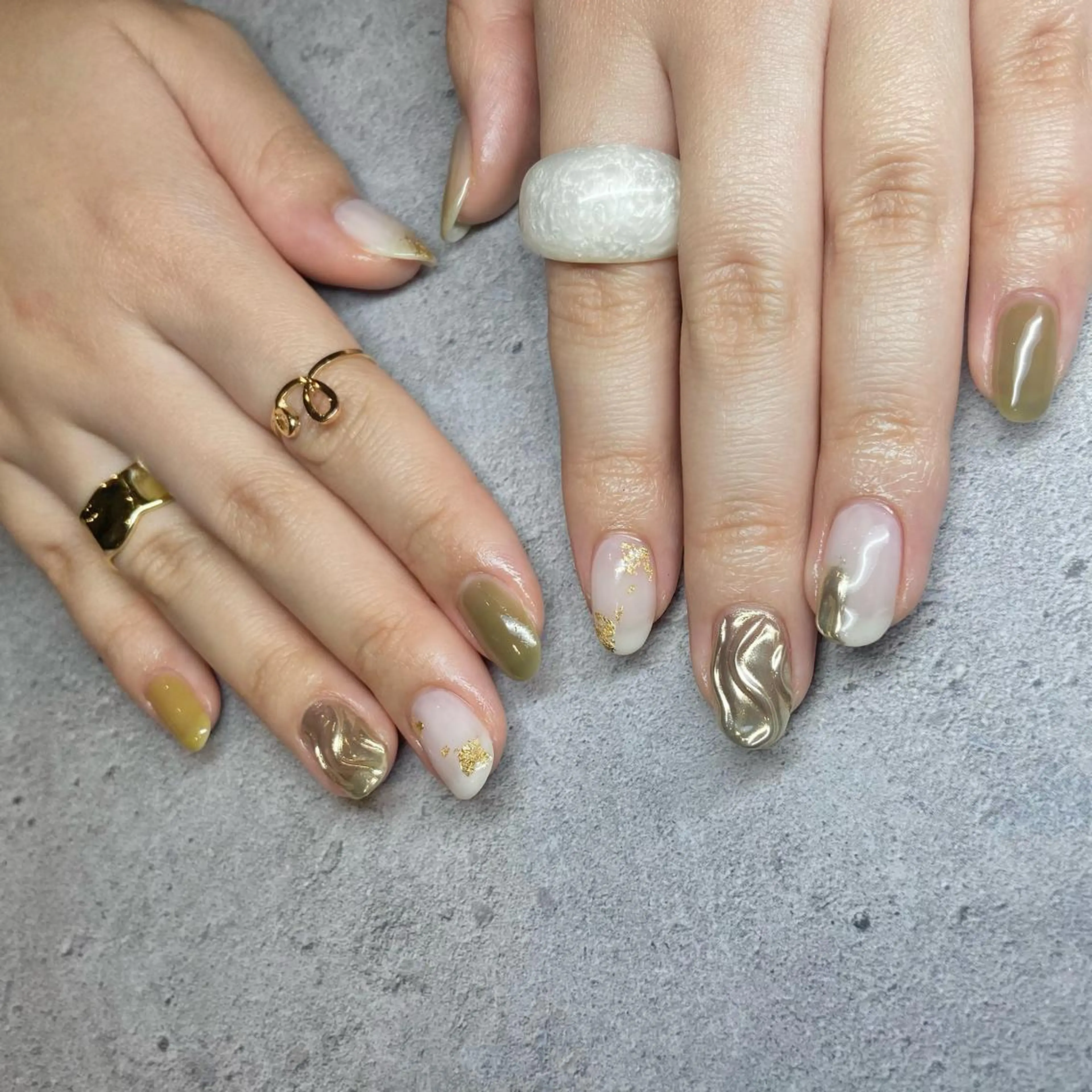 ネイル happiness プライベートサロンのネイルデザイン