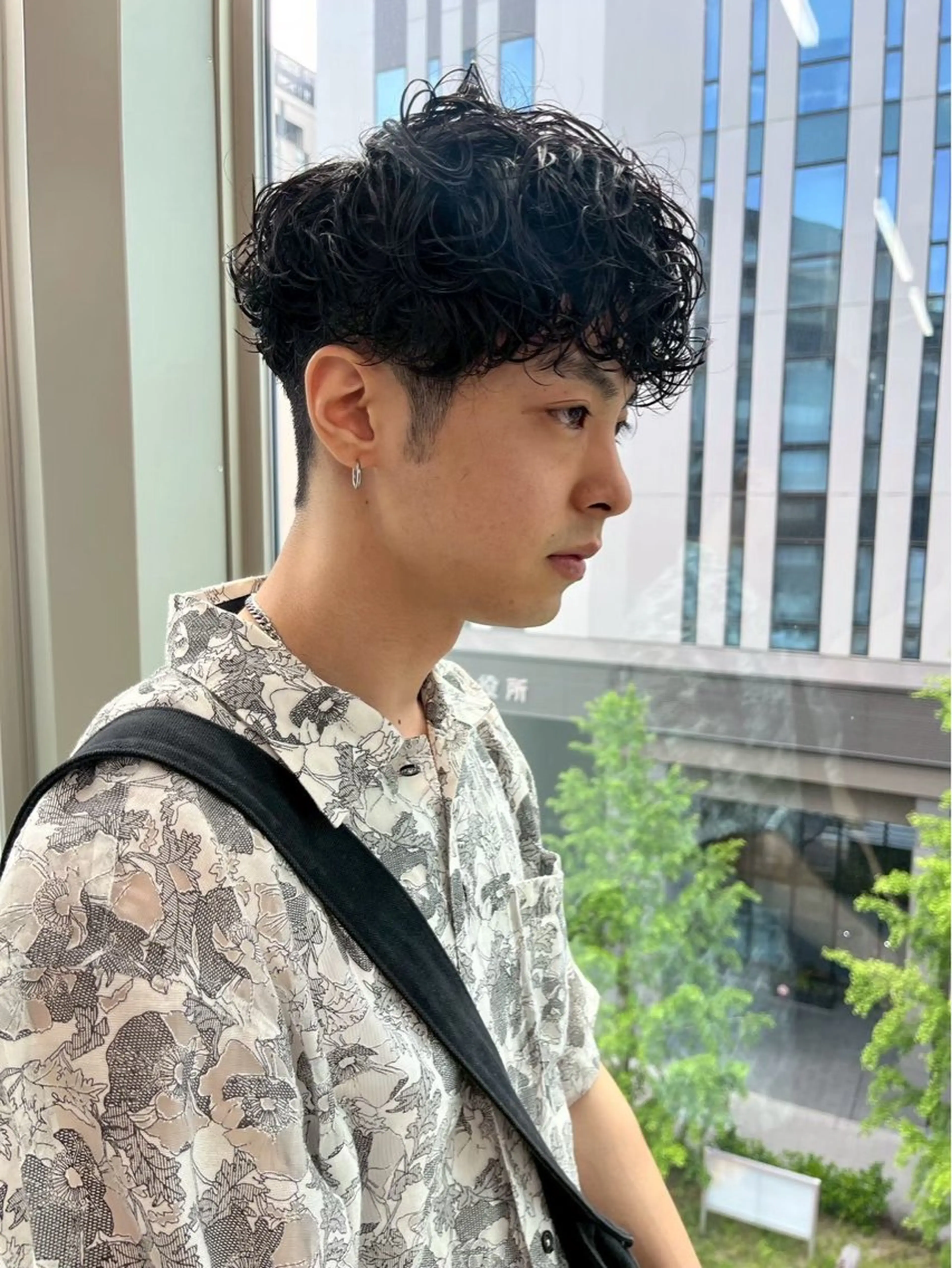 ショート パーマ メンズ 博多メンズヘア特化 ベップハルキのヘアスタイル