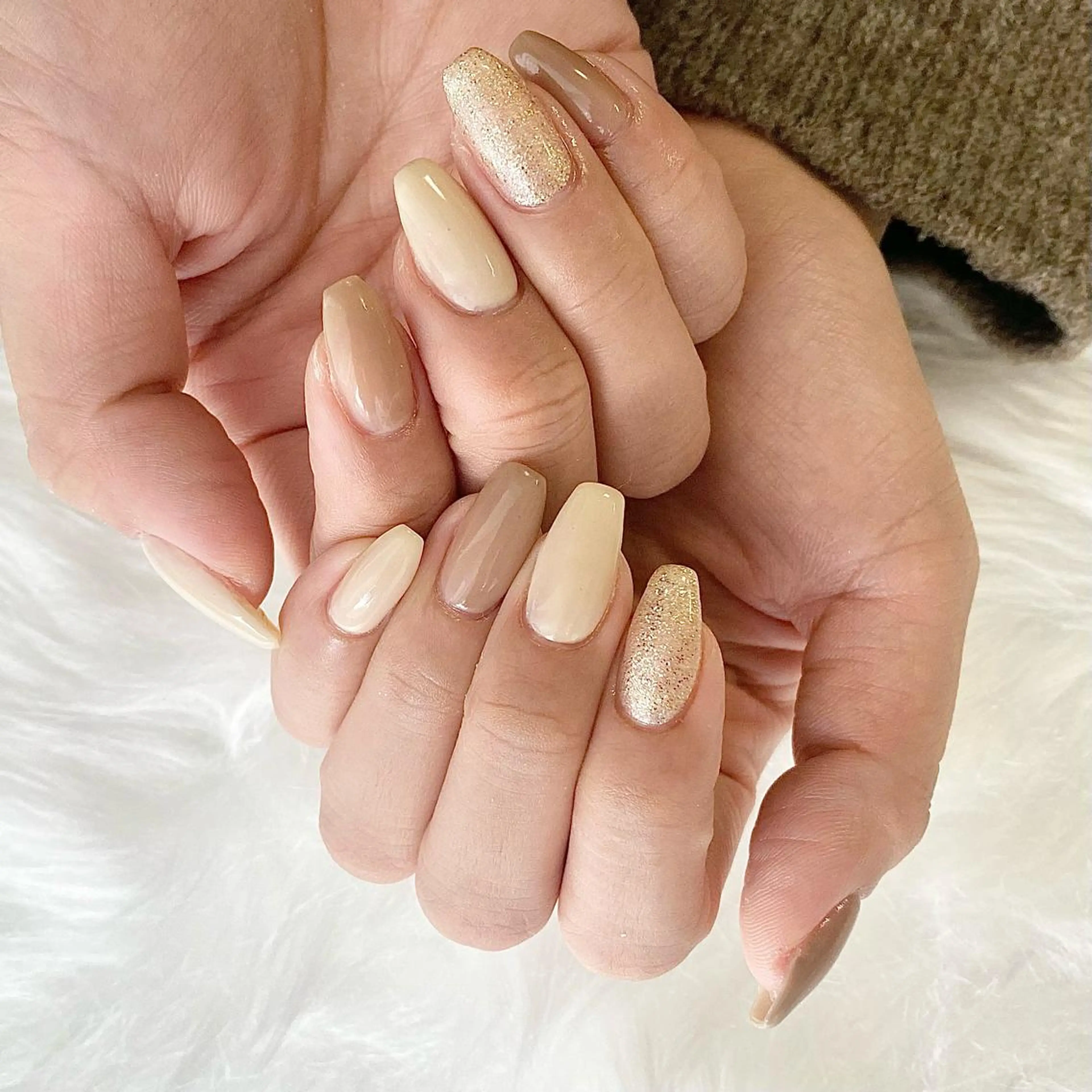 ネイル Ray. ／綺麗目ニュアンスのネイルデザイン