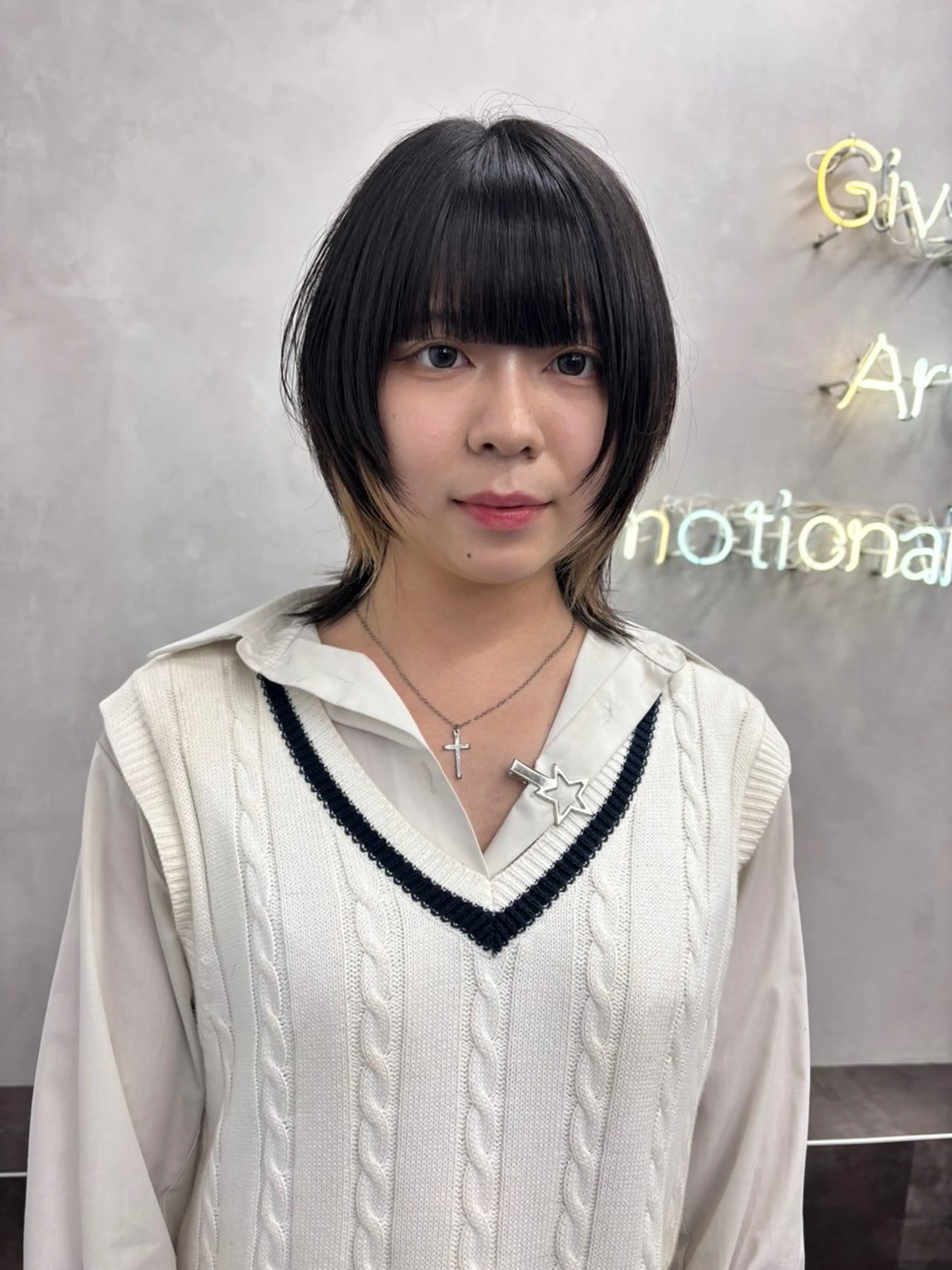 ショート ウルフカット ゲンキ /ウルフカットのヘアスタイル