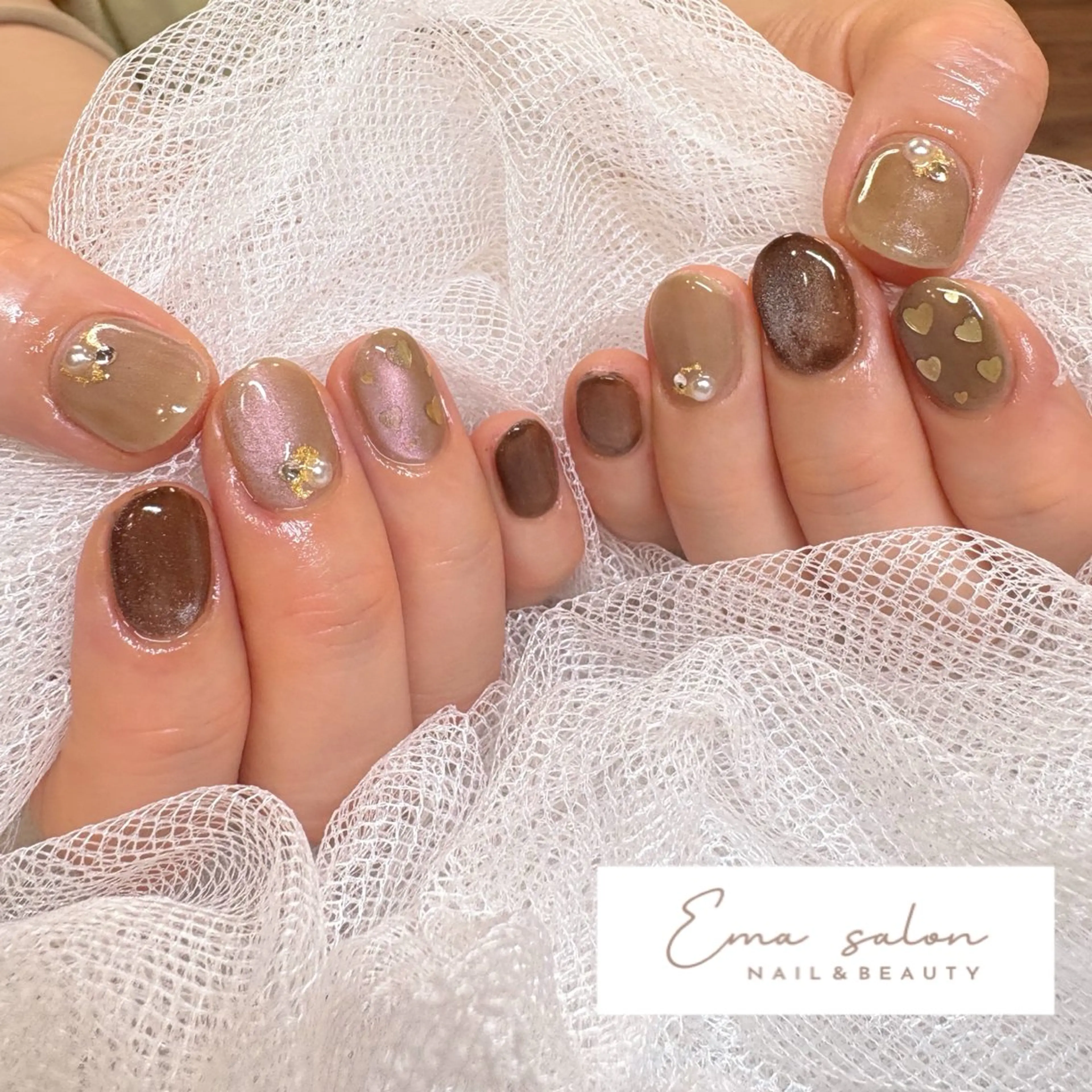 ネイル ハンドネイル Ema salon satomiのネイルデザイン