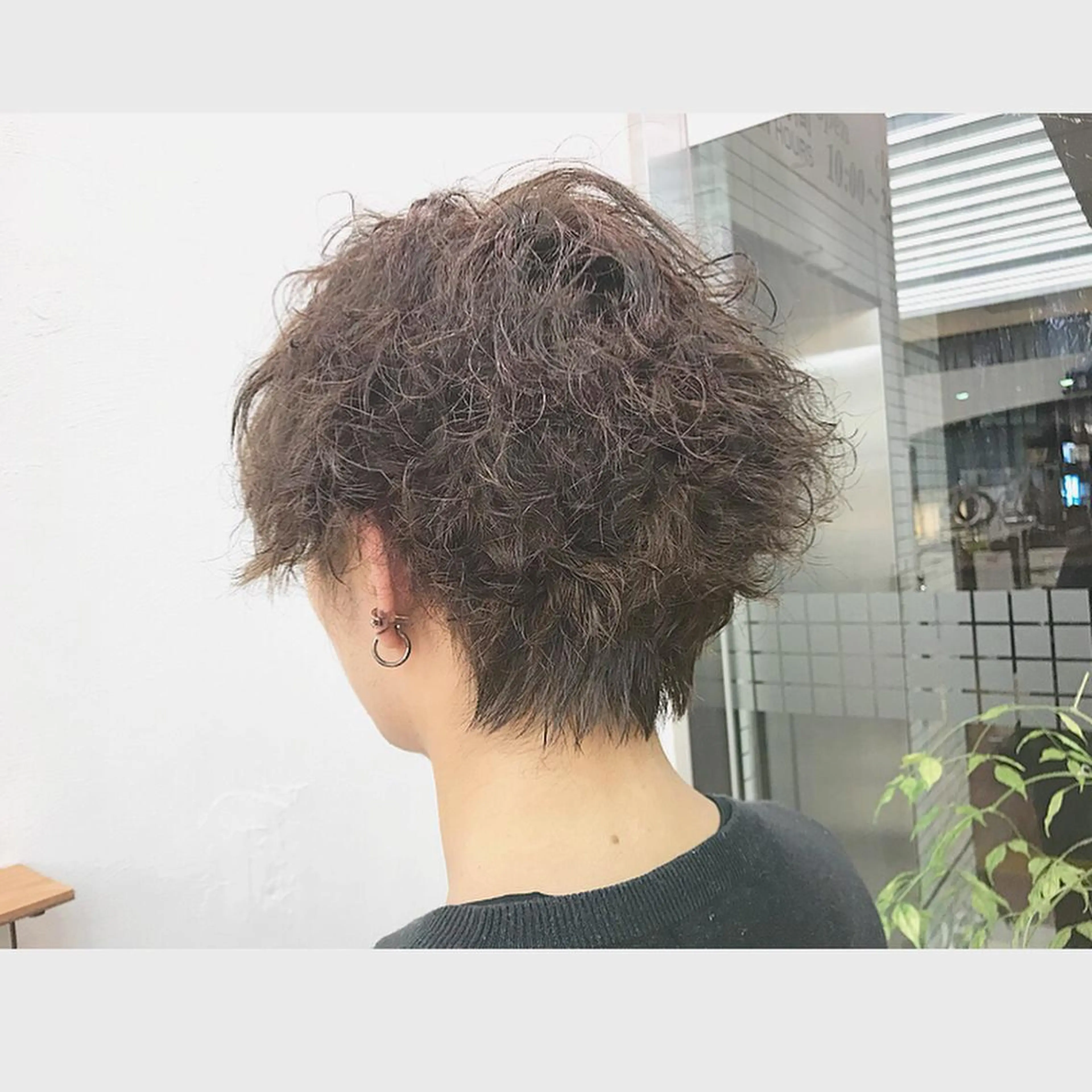 パーマ メンズ メンズパーマ カット パーマ 福島成美/髪質改善 縮毛矯正/カラーのヘアスタイル